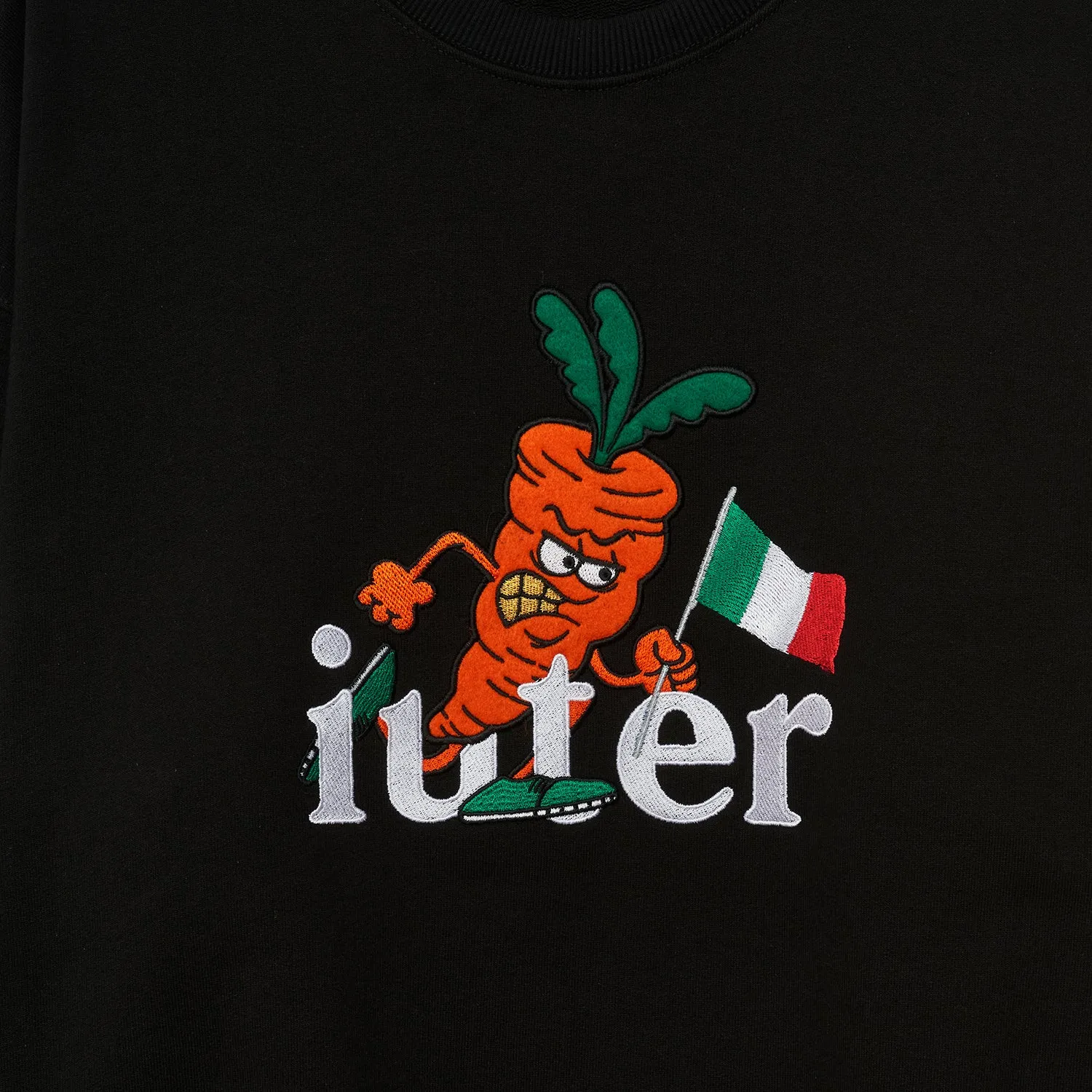 Felpa Iuter Carrots Racing Sc Black
