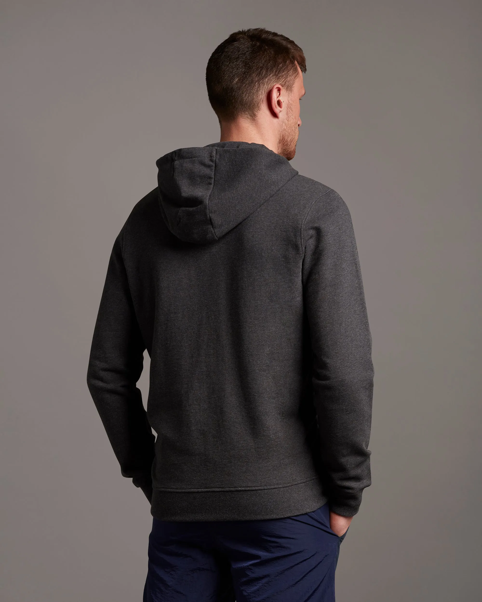 Felpa Lyle&Scott Zip Through Hoodie