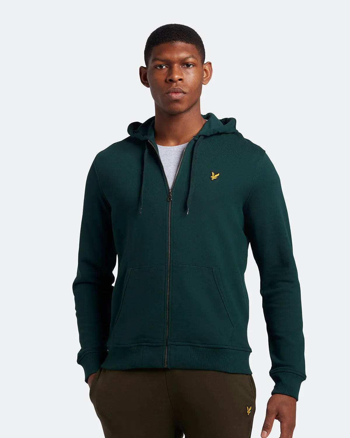 Felpa Lyle&Scott Zip Through Hoodie