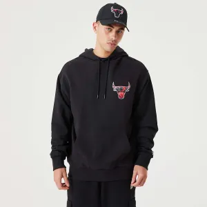 Felpa New Era Infill Team Logo Hoody Chicago Bulls