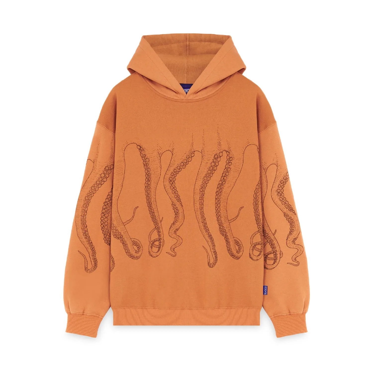 Felpa Octopus Outline Hoodie