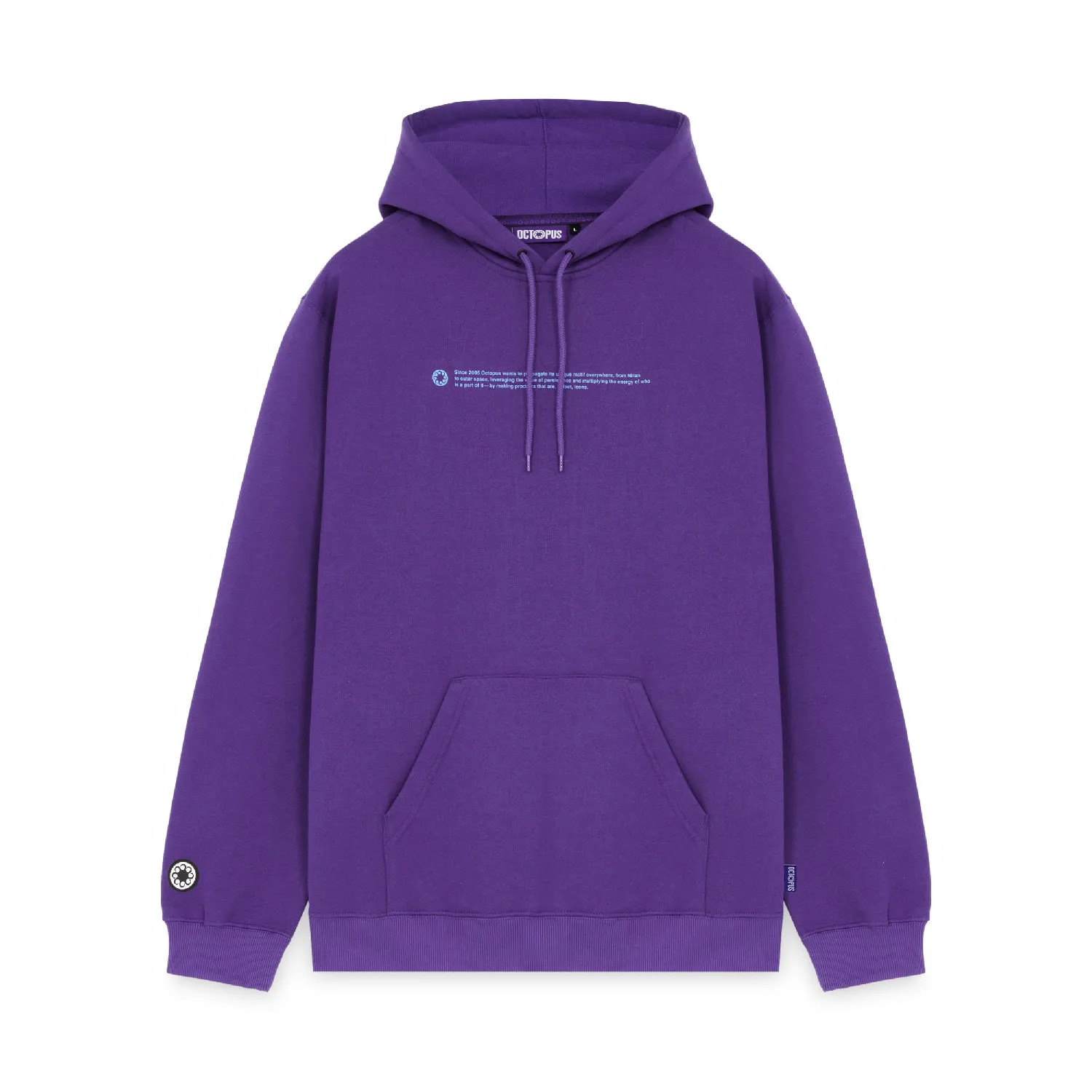 Felpa Octopus Outline Logo Hoodie