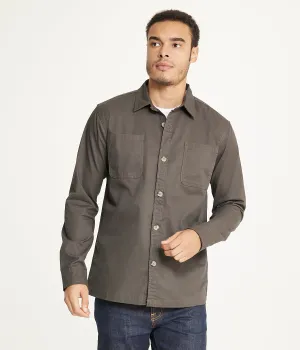 Final Few Men's Long Sleeve Shirt Jacket Stretch Twill  Today Only!