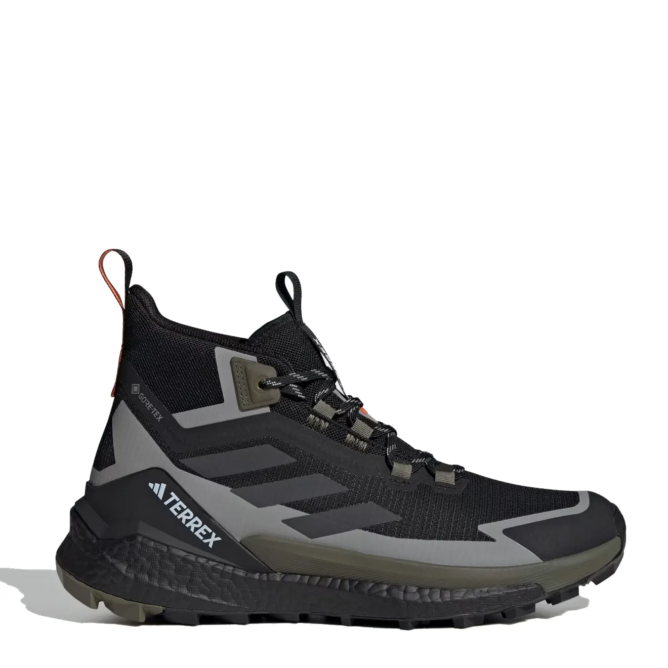 Flash Sale Adidas Terrex Free Hiker 2 Gore-Tex Hiking Shoes Core Black / Carbon / Olive Strata  Limited Stock!