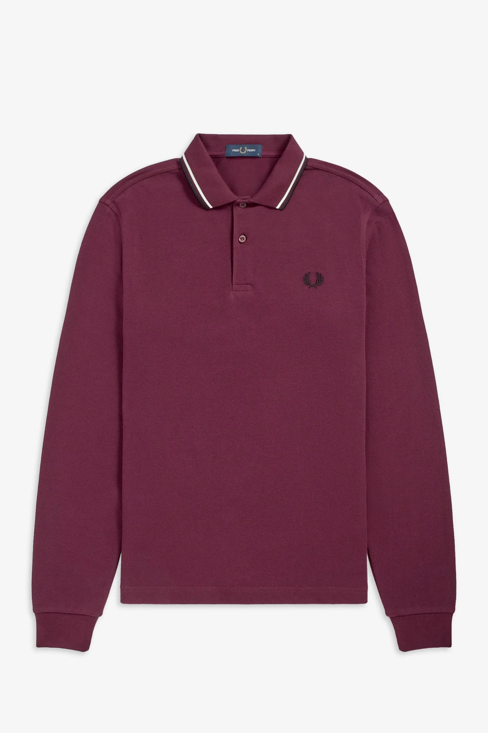 Fred Perry LS Twin Tipped Polo