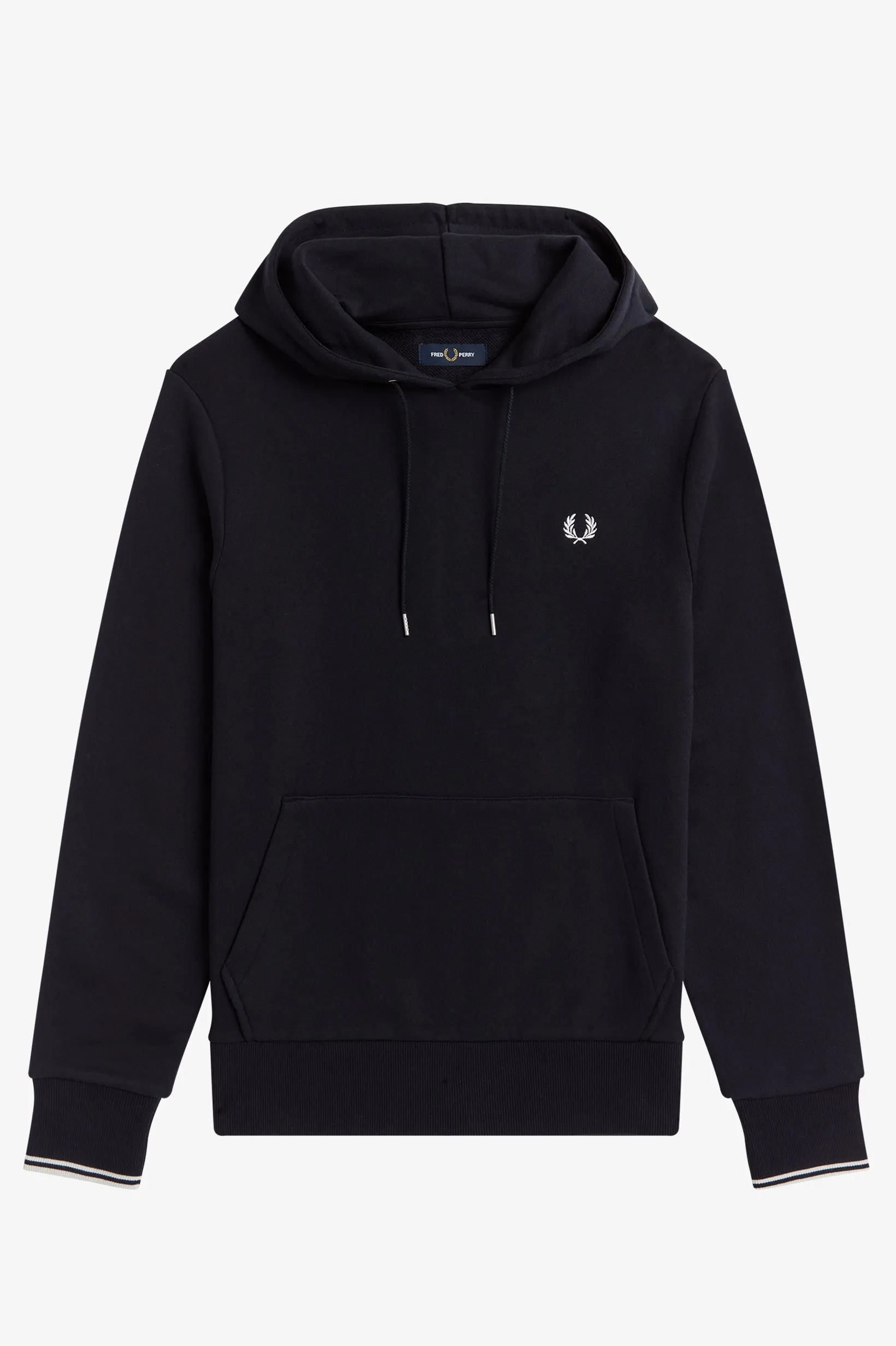 Fred Perry Tipped Hooded Sweatshirt