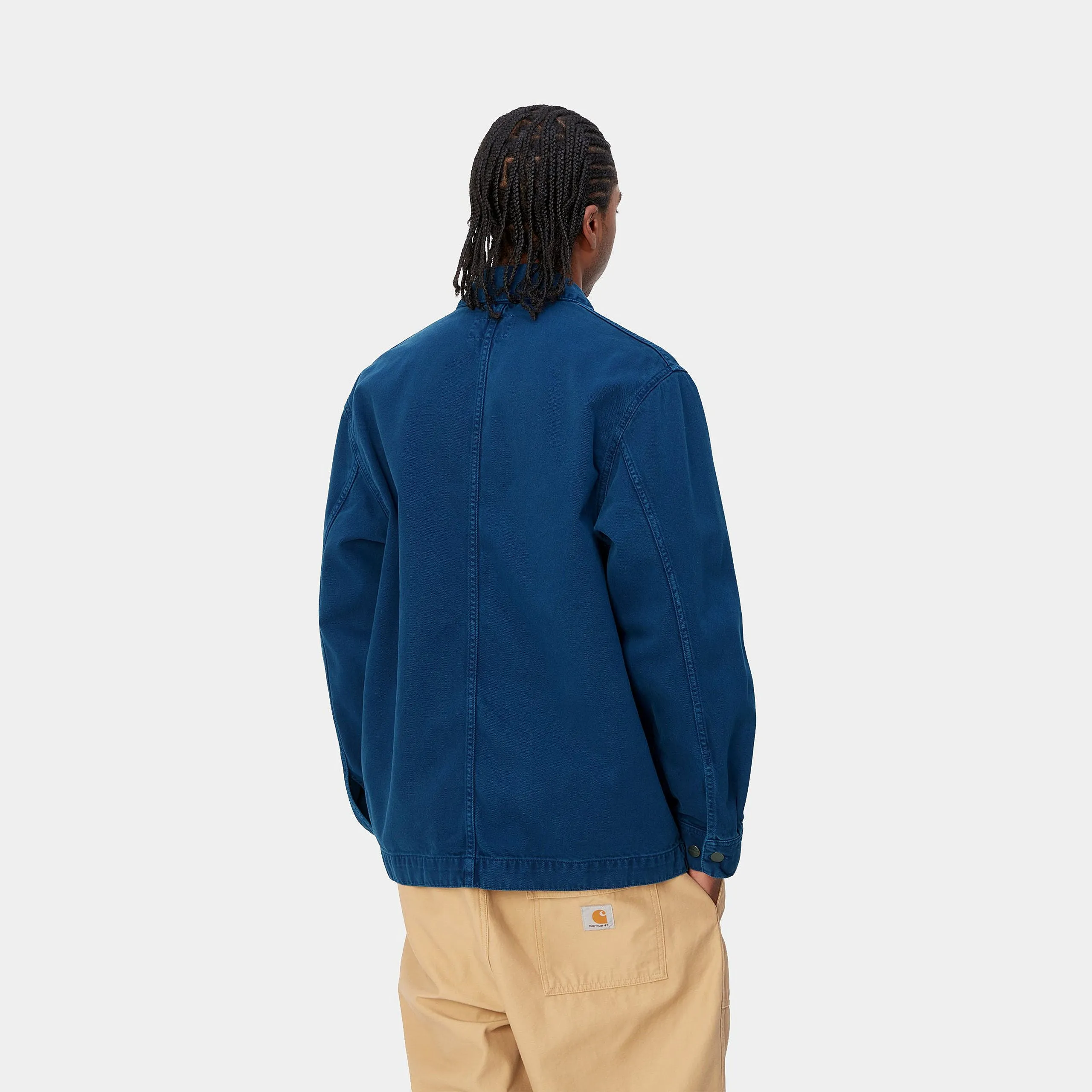 Giubbino Carhartt Garrison Cotton Clark Twill