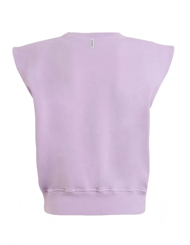 GLAM ECO-WEAR SWEATSHIRT VEST