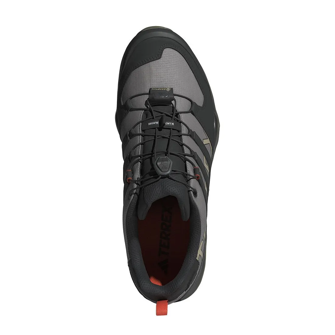 Hot Deal Adidas Terrex Swift R2 Gore-Tex Hiking Shoes Charcoal Grey / Core Black / Olive Stratus  Limited Availability!