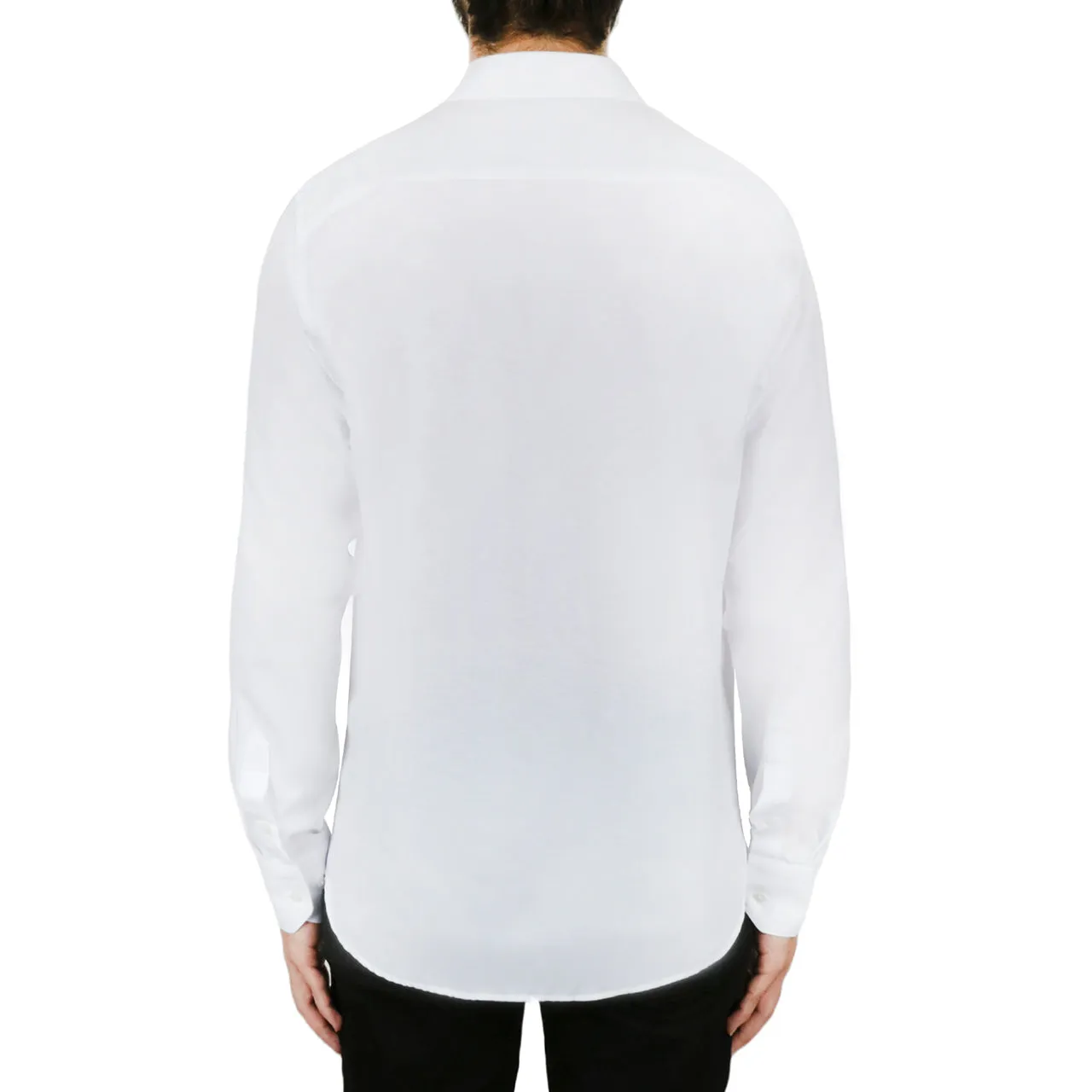 Insta-Worthy Solid White Dress Shirt  Stylish & Comfortable
