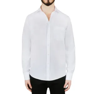 Insta-Worthy Solid White Dress Shirt  Stylish & Comfortable