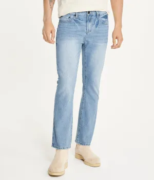 Luxury Feel Light Wash Rigid Slim Boot Cut Jean  Last Chance!
