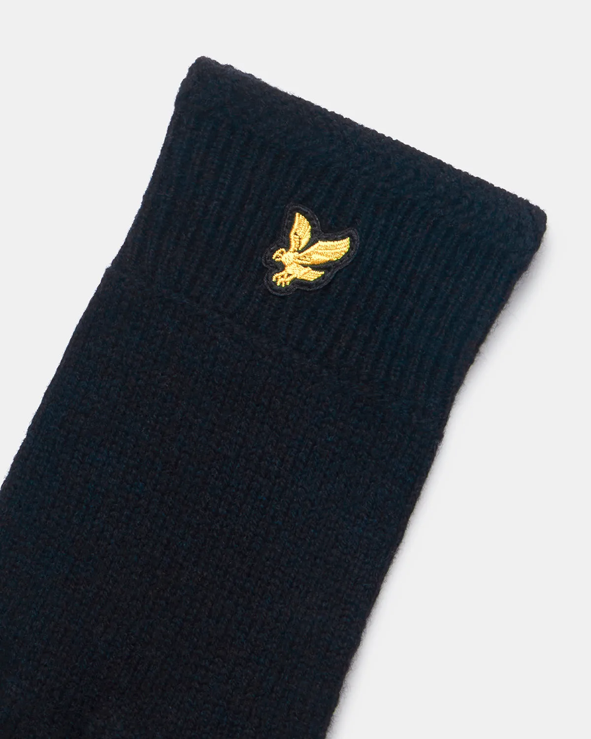 Lyle&amp;Scott Racked Ribbed Gloves