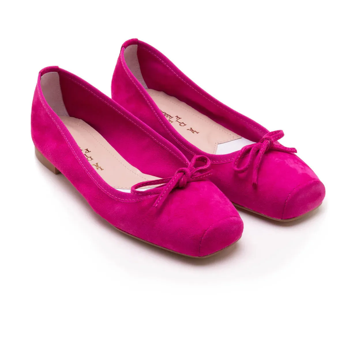 MICHELE LOPRIORE - PALOMA BALLET FLAT WITH SQUARE TOE