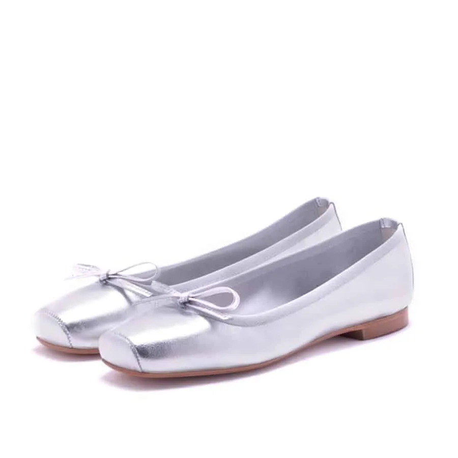 MICHELE LOPRIORE - PALOMA BALLET FLAT WITH SQUARE TOE
