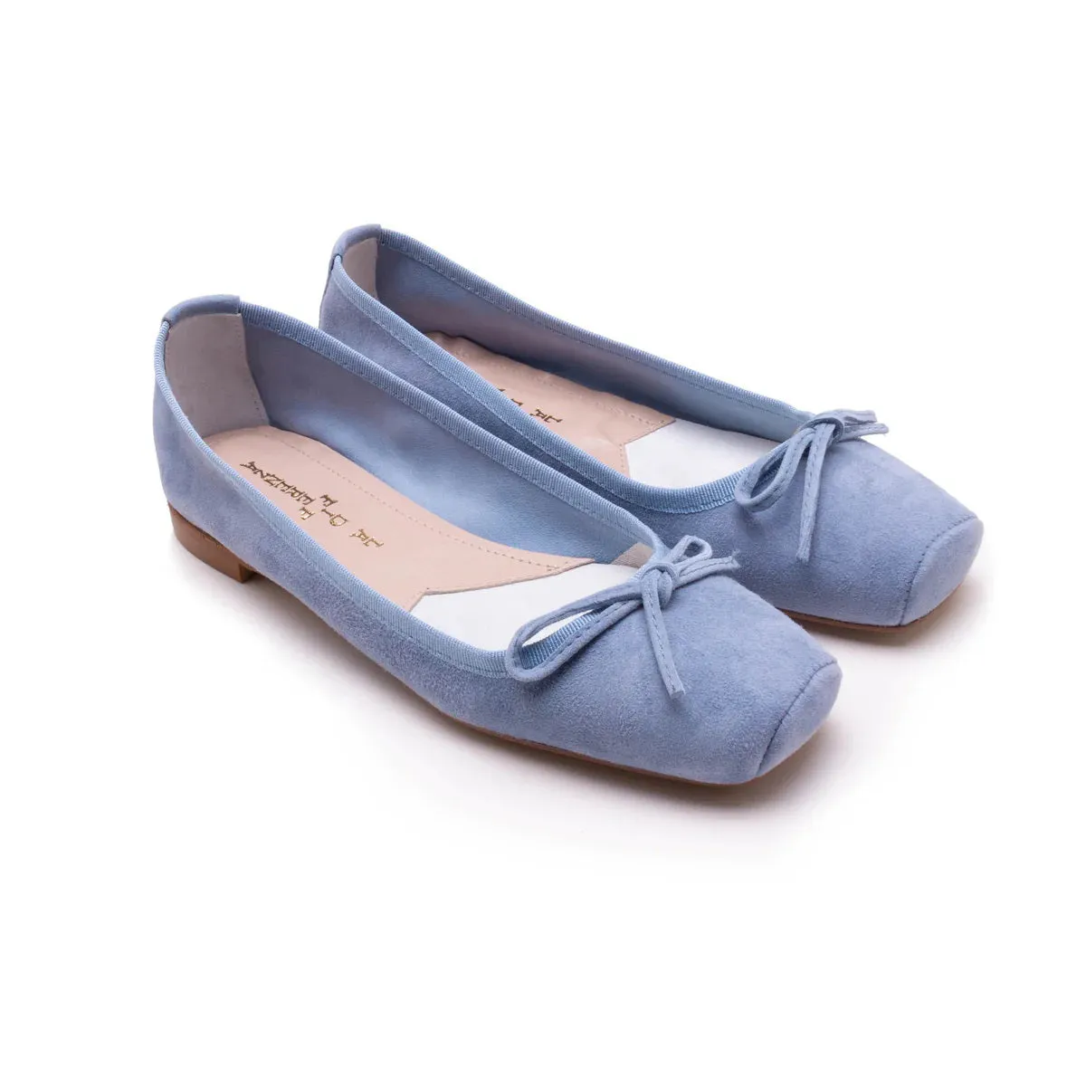 MICHELE LOPRIORE - PALOMA BALLET FLAT WITH SQUARE TOE