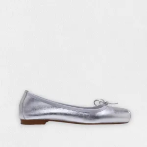 MICHELE LOPRIORE - PALOMA BALLET FLAT WITH SQUARE TOE