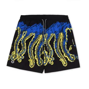 Octopus Draft Black Swimsuit