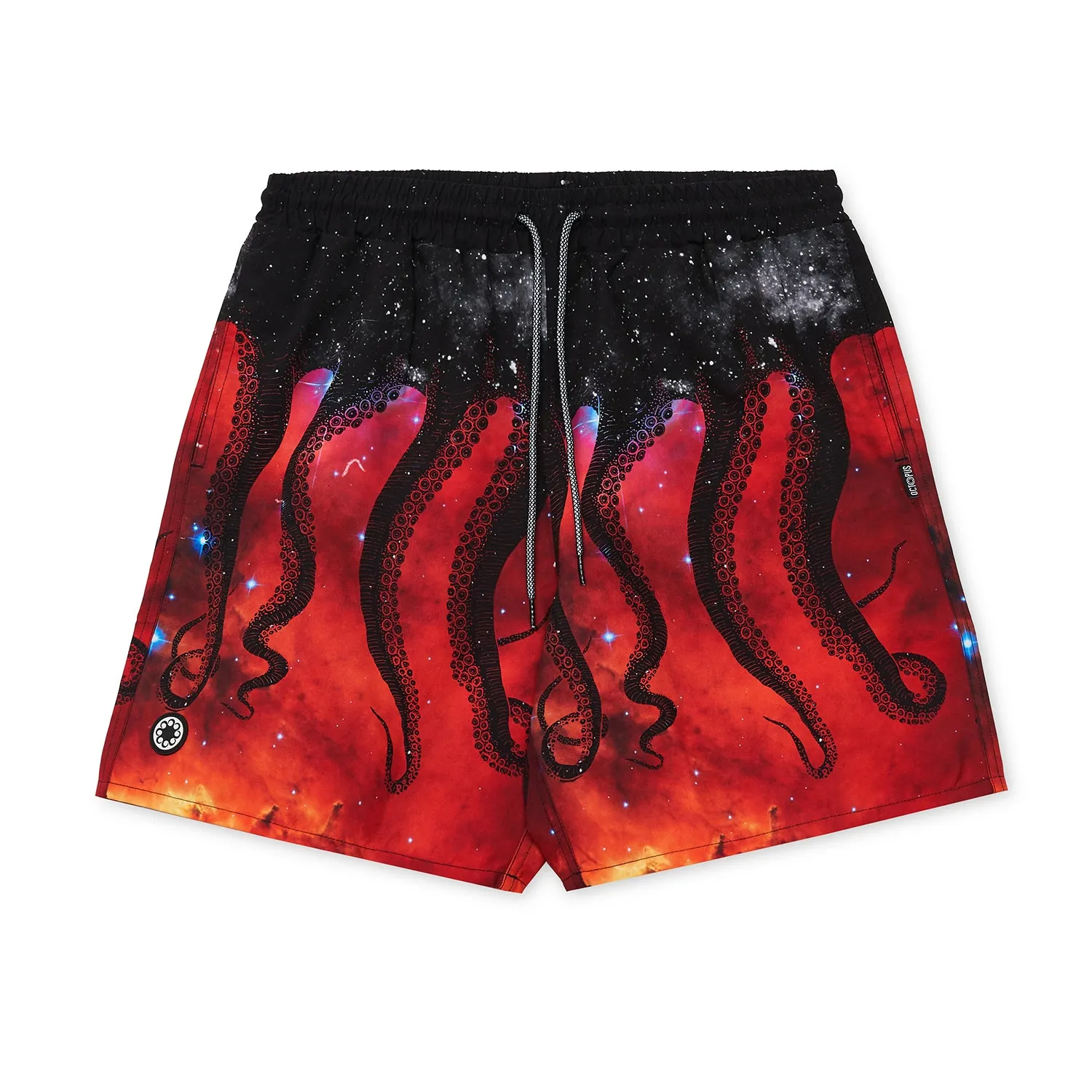 Octopus Galaxy Black Swimsuit