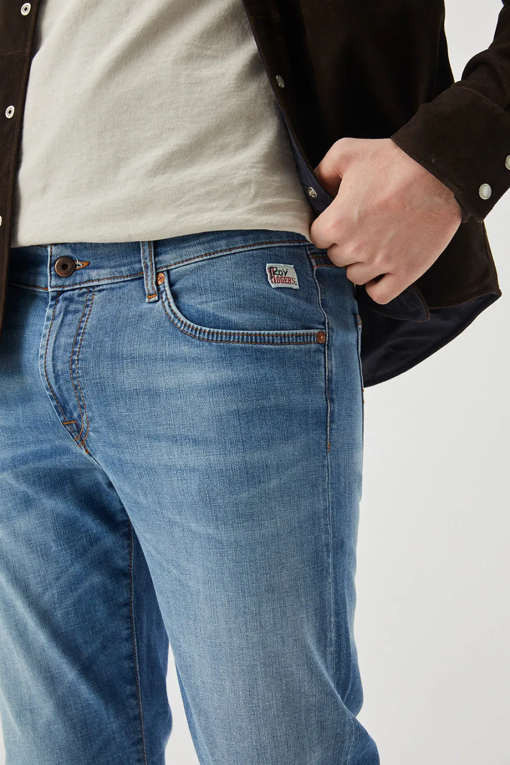 Pantalone Roy Roger's 517 Denim Elas.