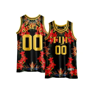 Phi Gamma Delta - Orchid Paradise Basketball Jersey