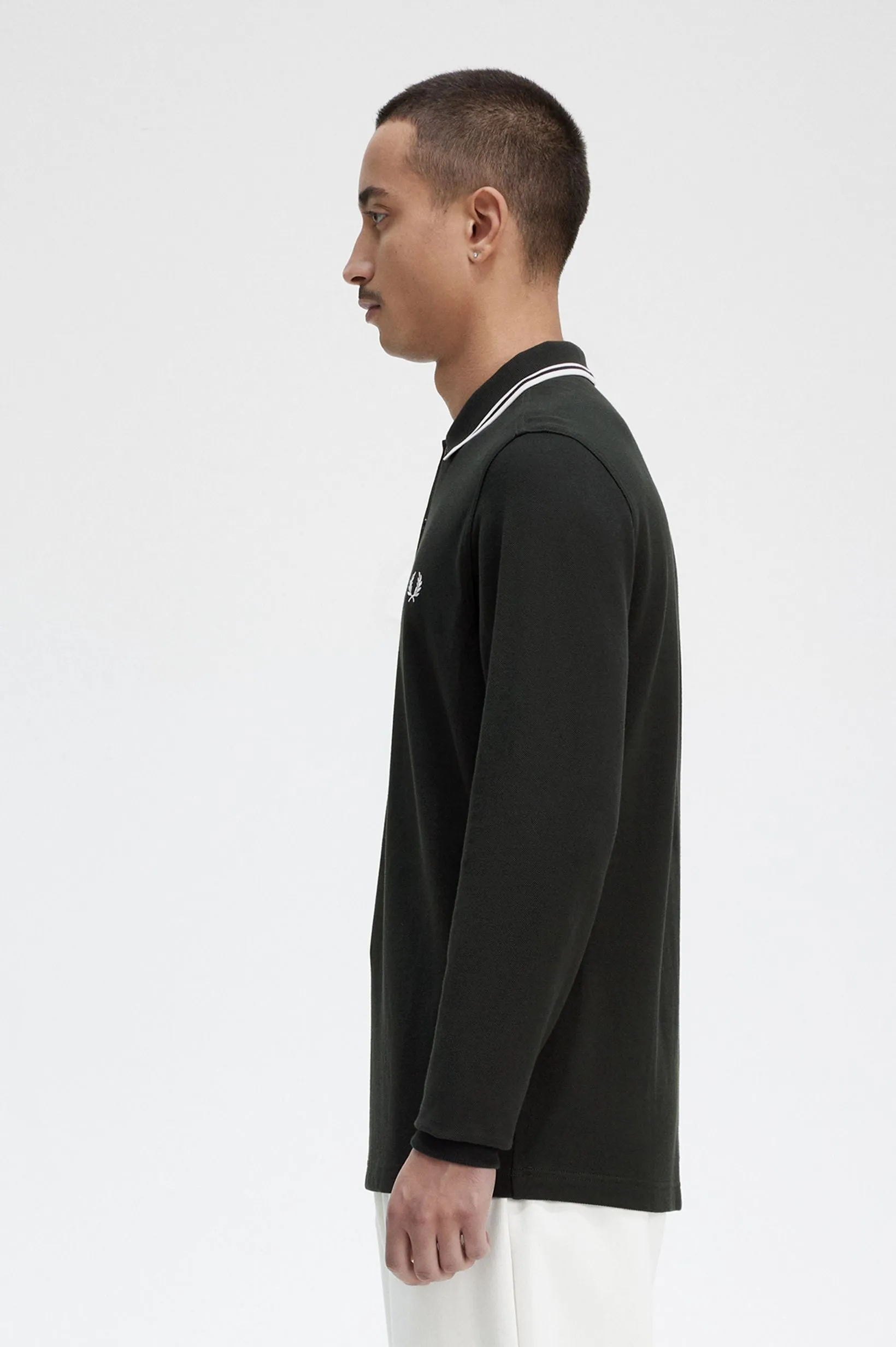 Polo Fred Perry LS Twin Tipped