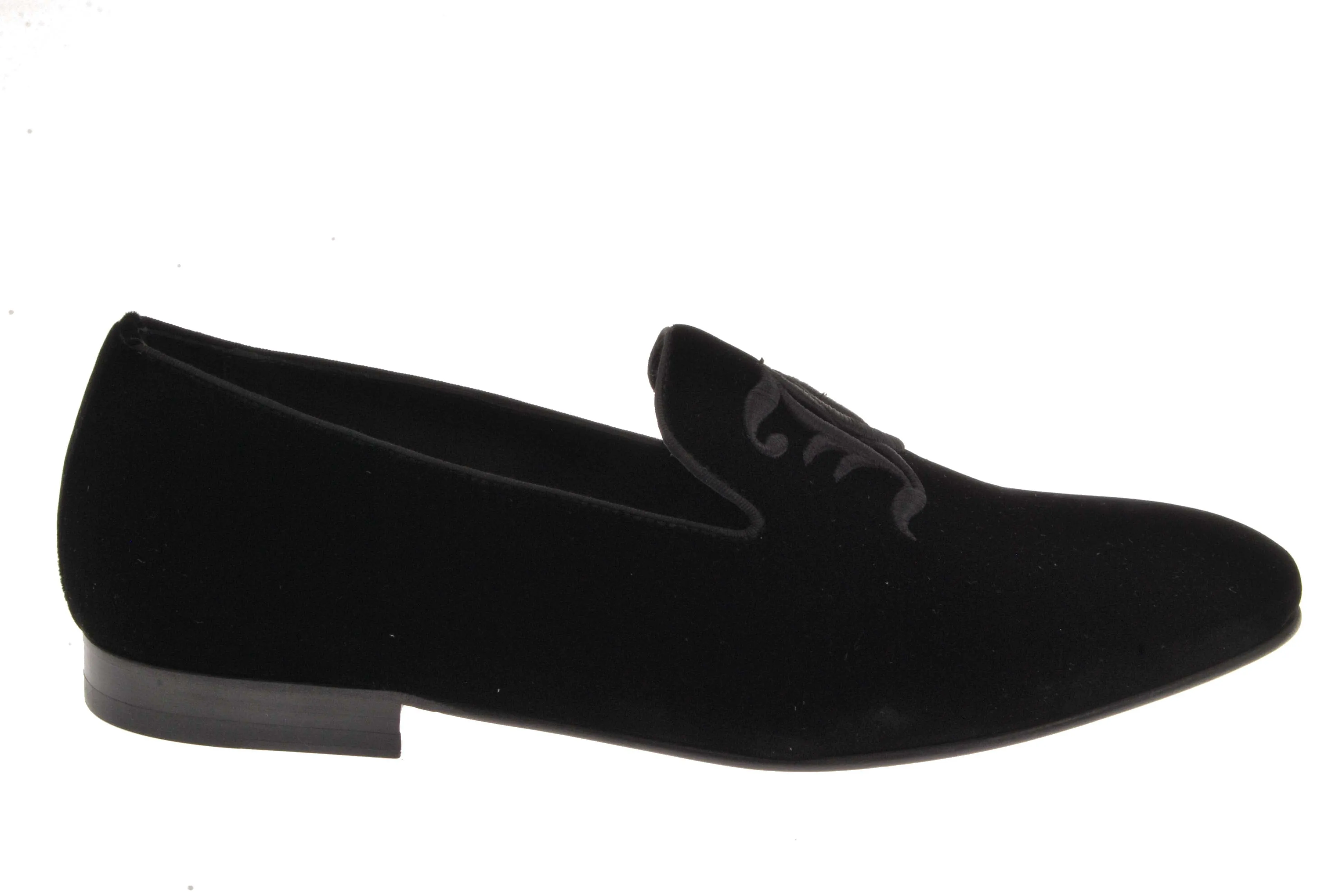 Premium Quality Embroidered Velvet Leather Loafer  Limited Stock!