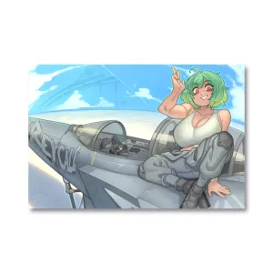 Reycallsounds Fighter Jet Poster