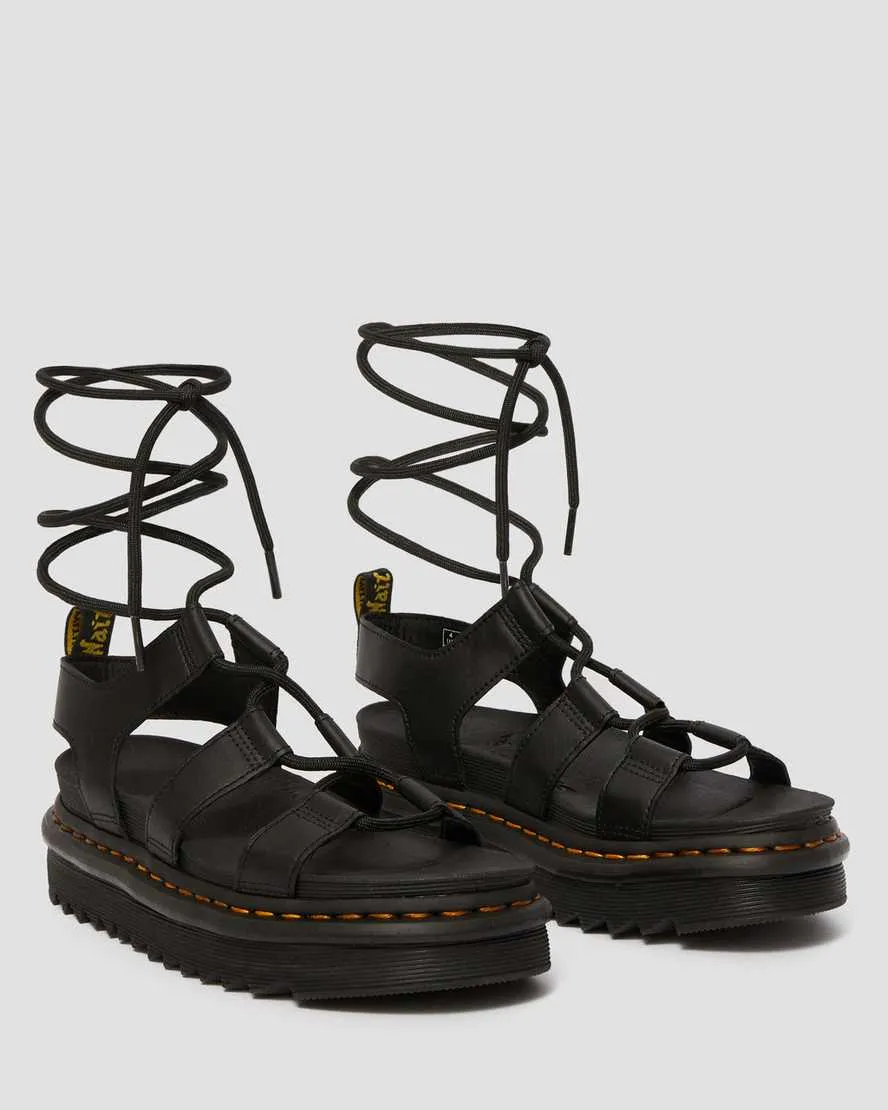 Sandali Dr Martens Nartilla Black Hydro Leather