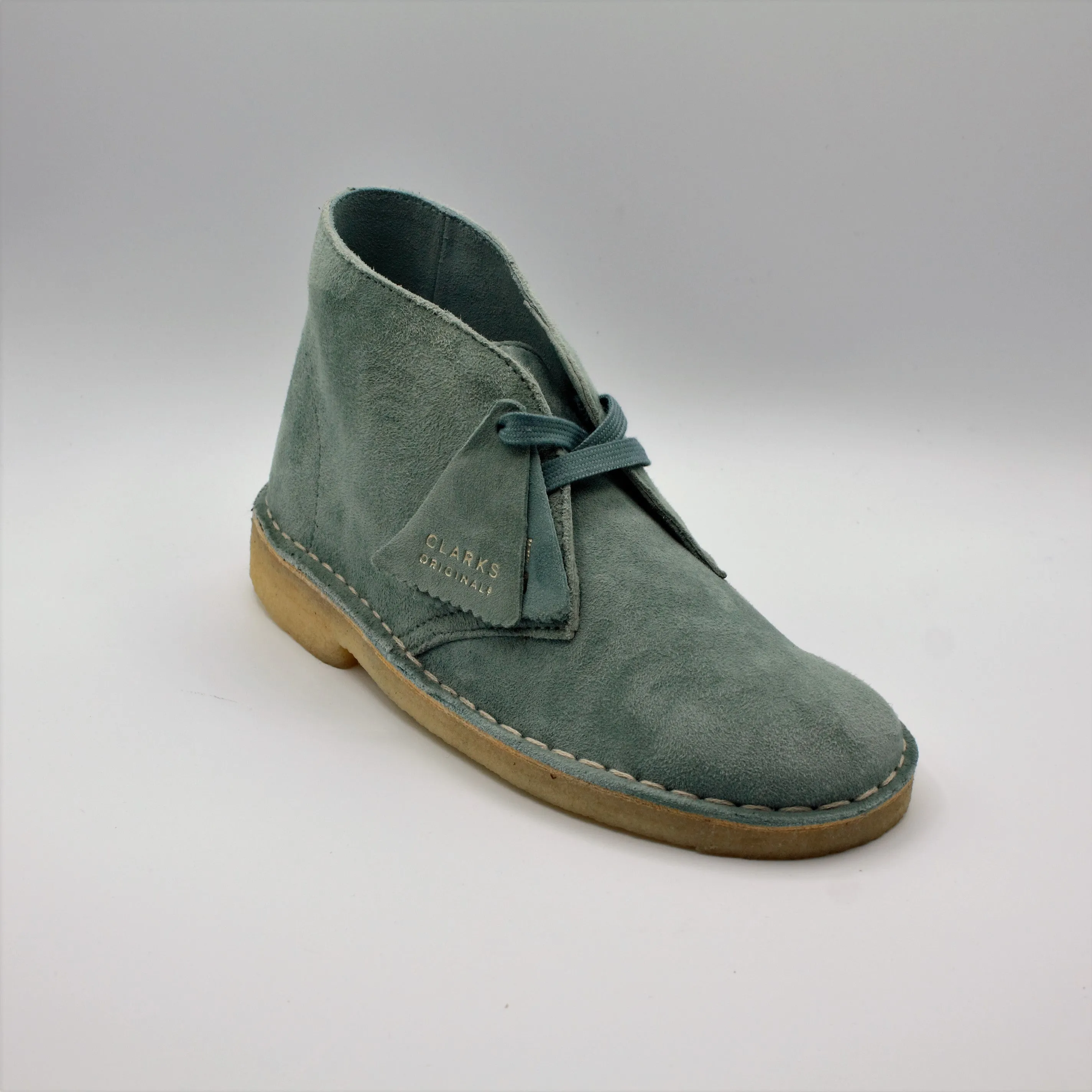 Scarpe Clarks Desert Boot Ocean Blue Suede
