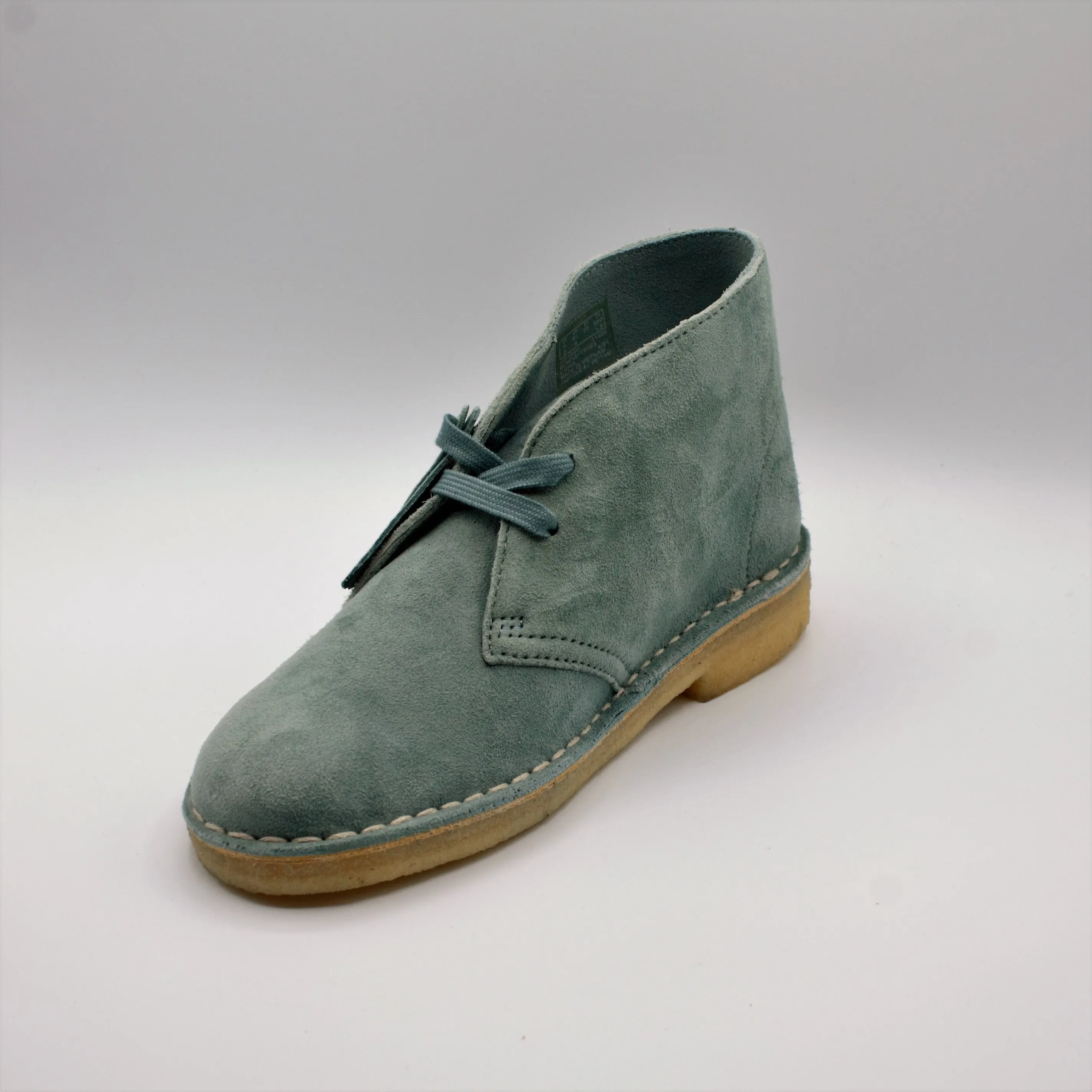 Scarpe Clarks Desert Boot Ocean Blue Suede