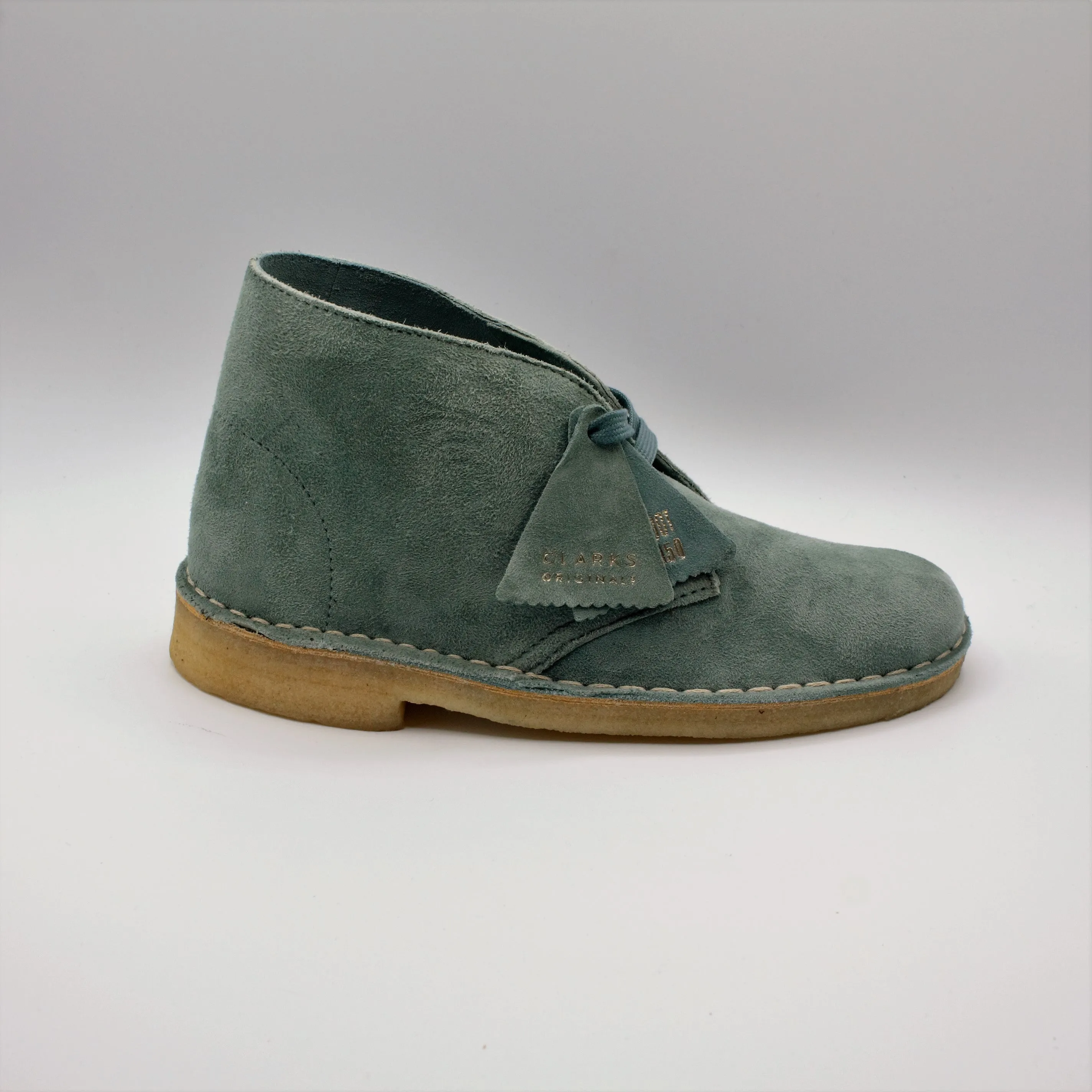 Scarpe Clarks Desert Boot Ocean Blue Suede