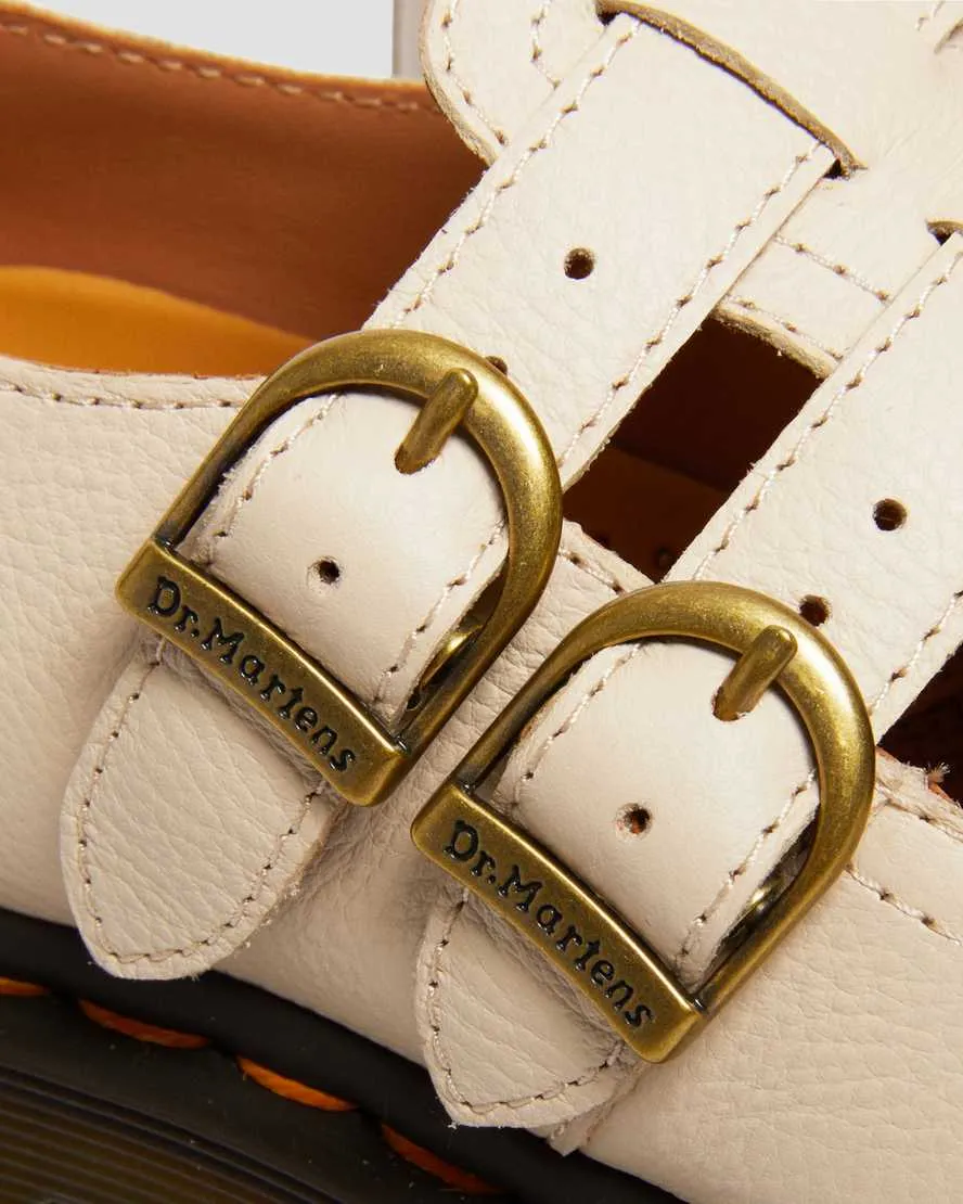 Scarpe Dr Martens 8065 Mary Jane Parchment Beige
