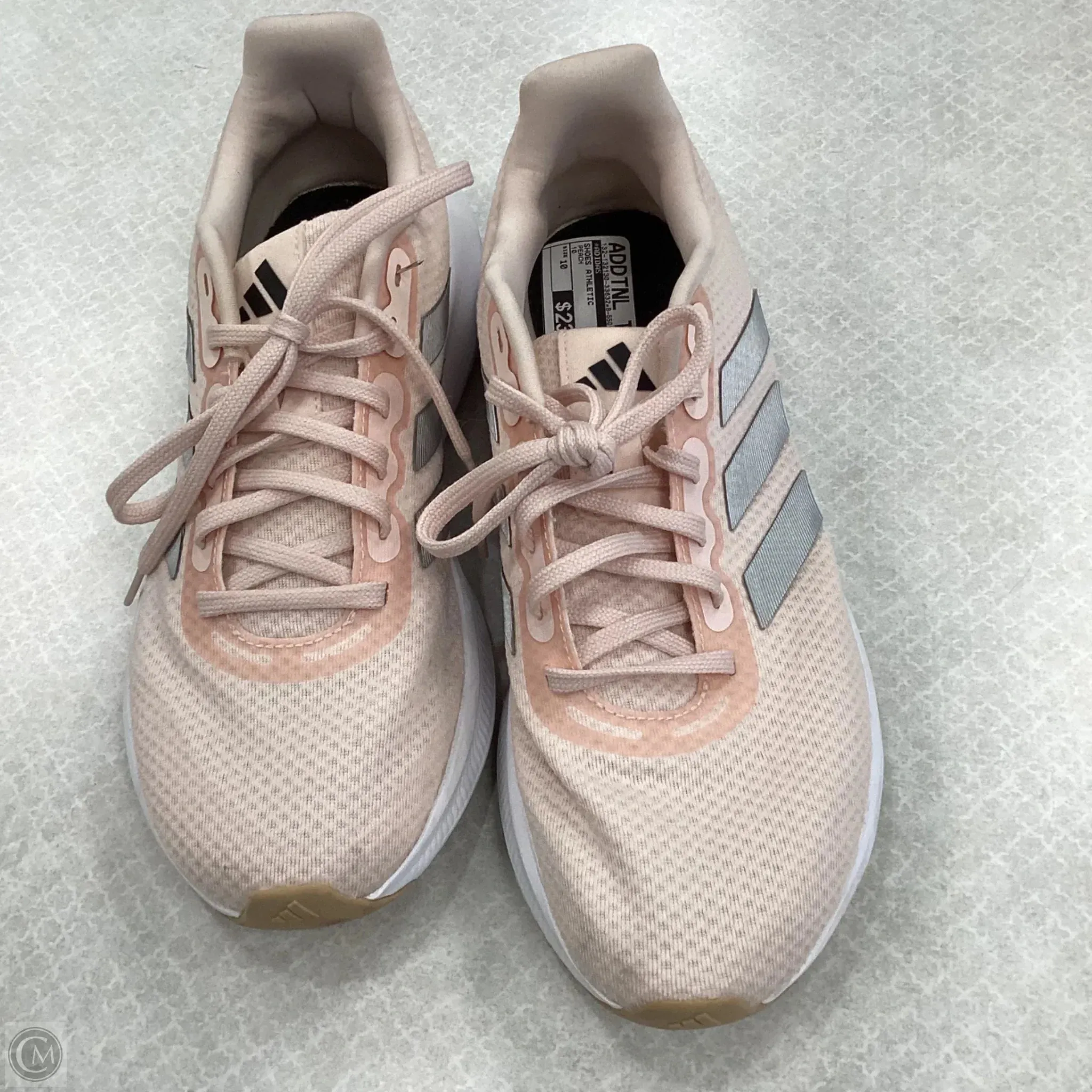 Shoes Athletic By Adidas In Peach, Size: 10