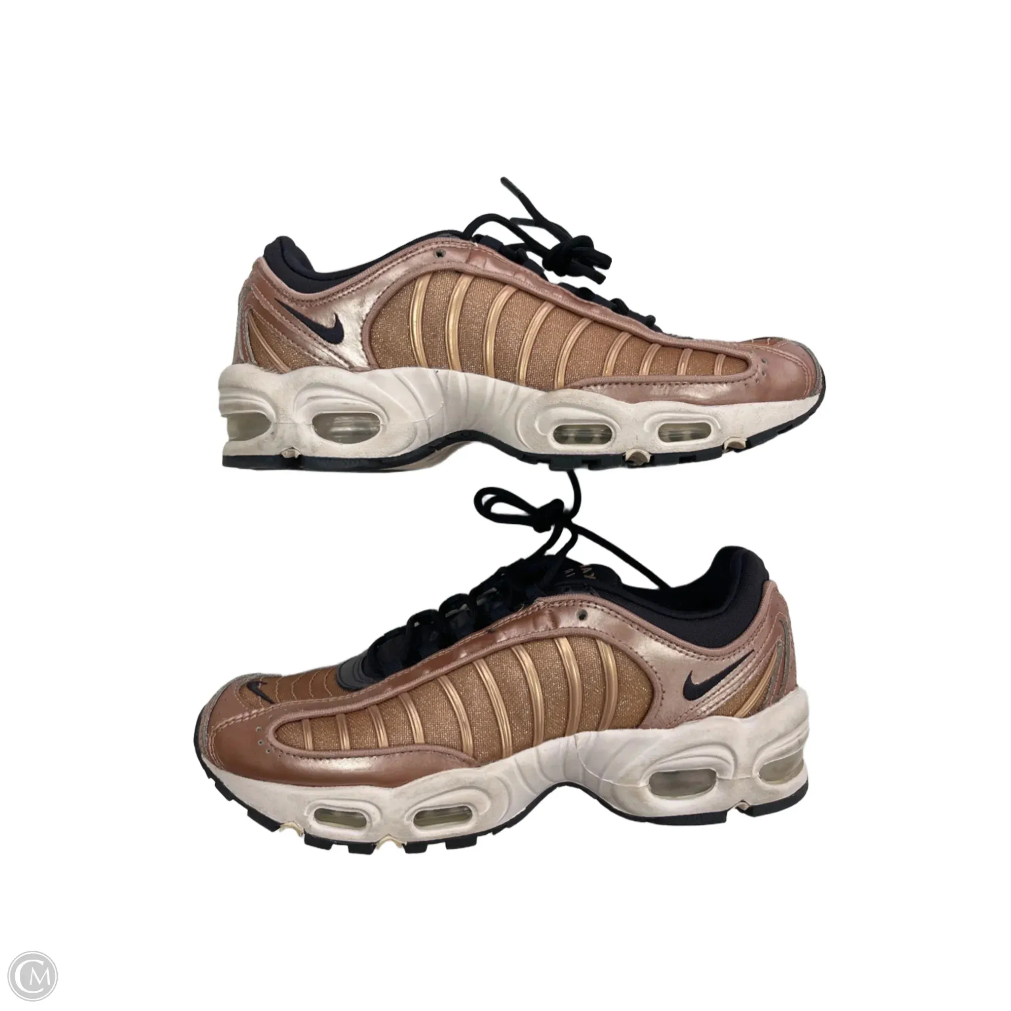 Shoes Athletic By Nike In Gold, Size: 9.5