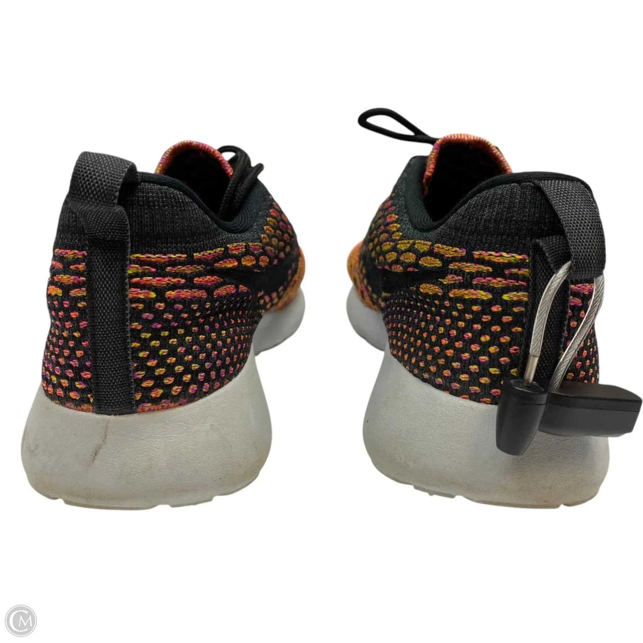 Shoes Athletic By Nike In Pink & Yellow, Size: 9