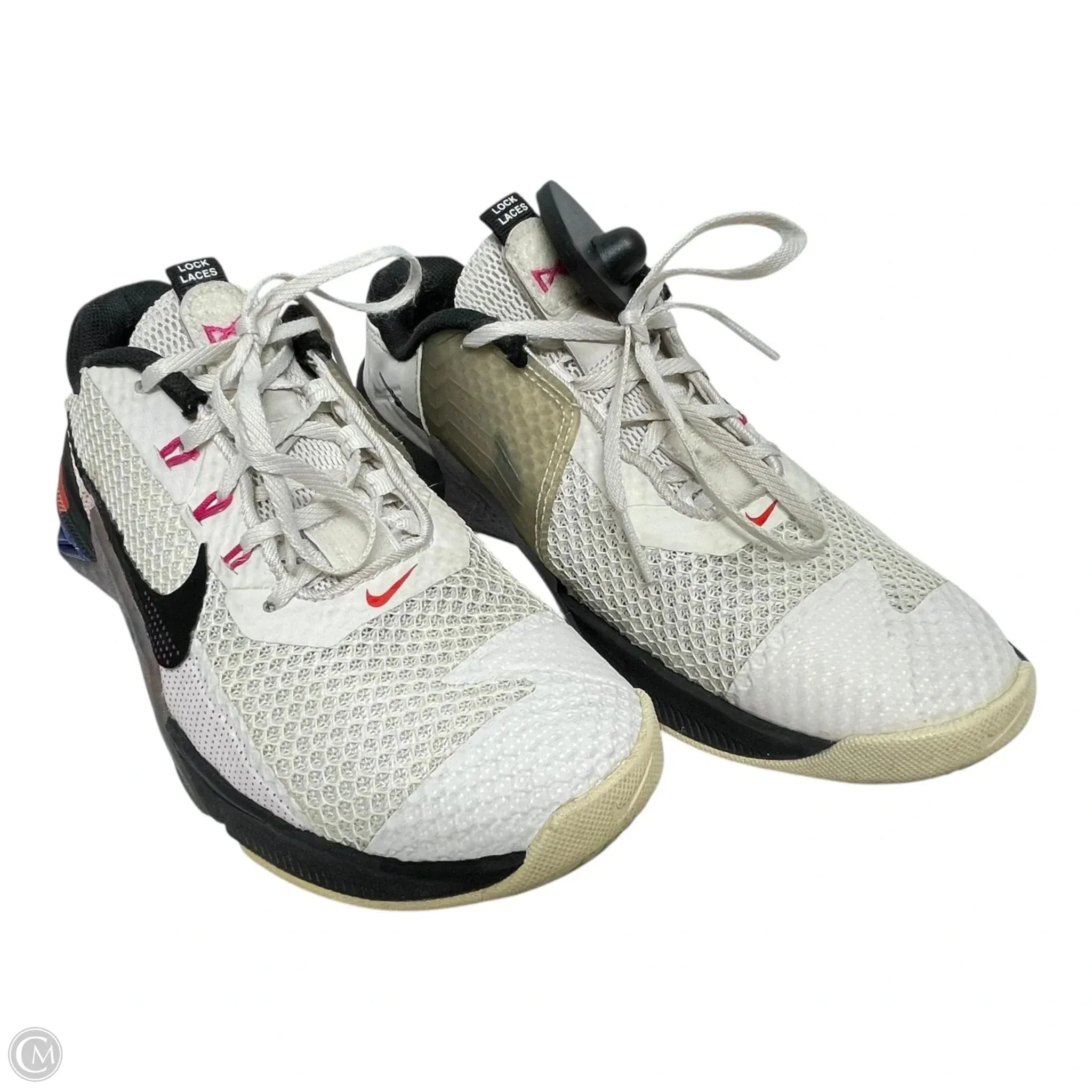 Shoes Athletic By Nike In White, Size: 7.5