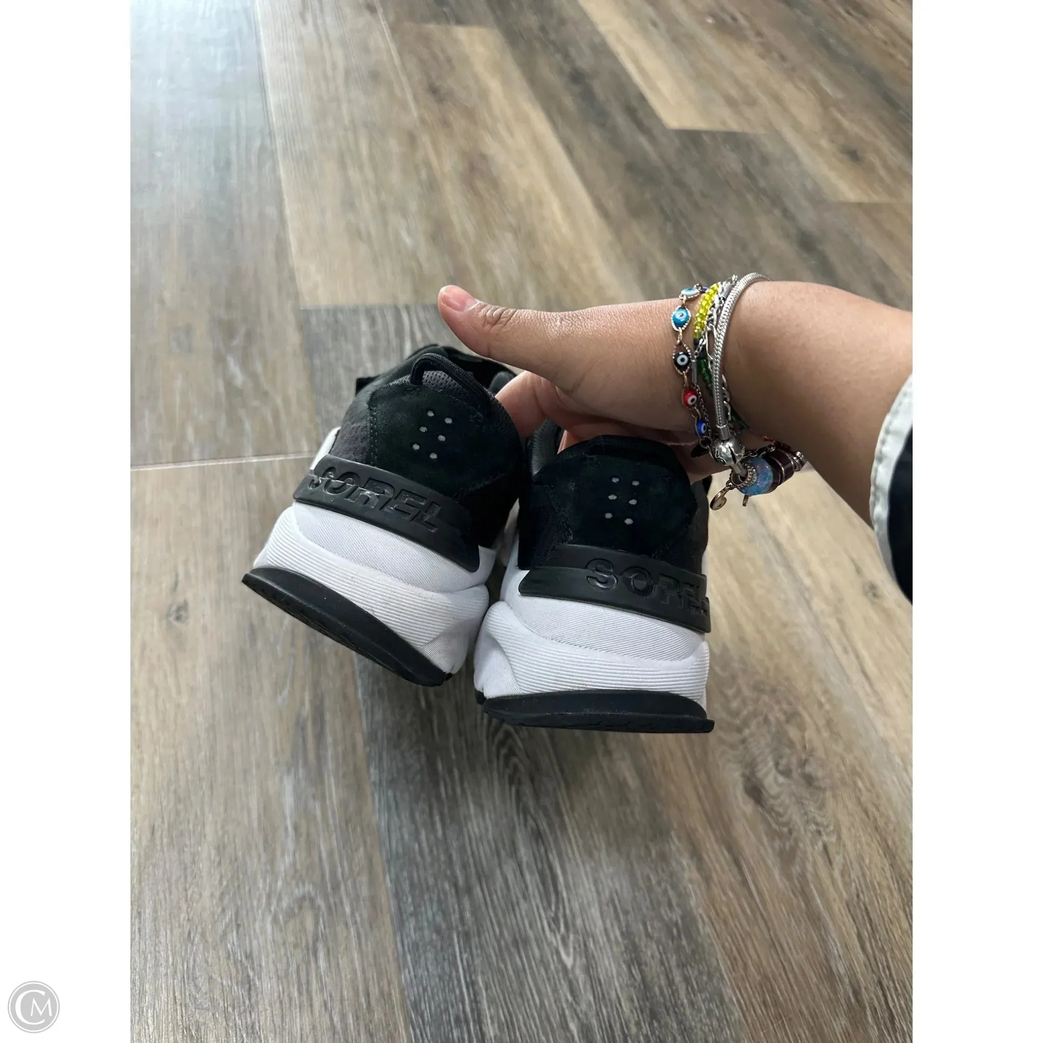 Shoes Athletic By Sorel In Black, Size: 9.5