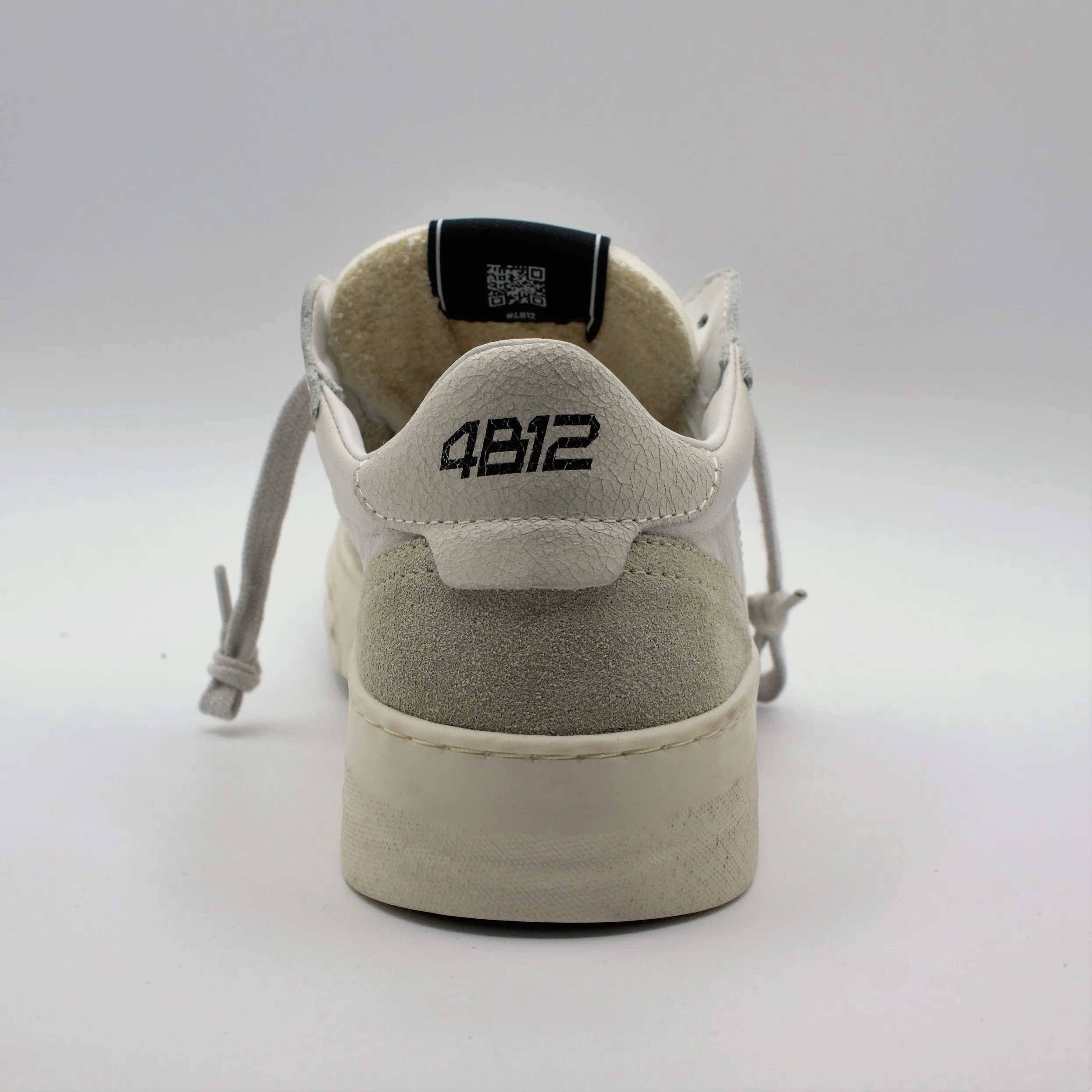 Sneakers 4B12 Hyper Bianco/Bianco Craccato
