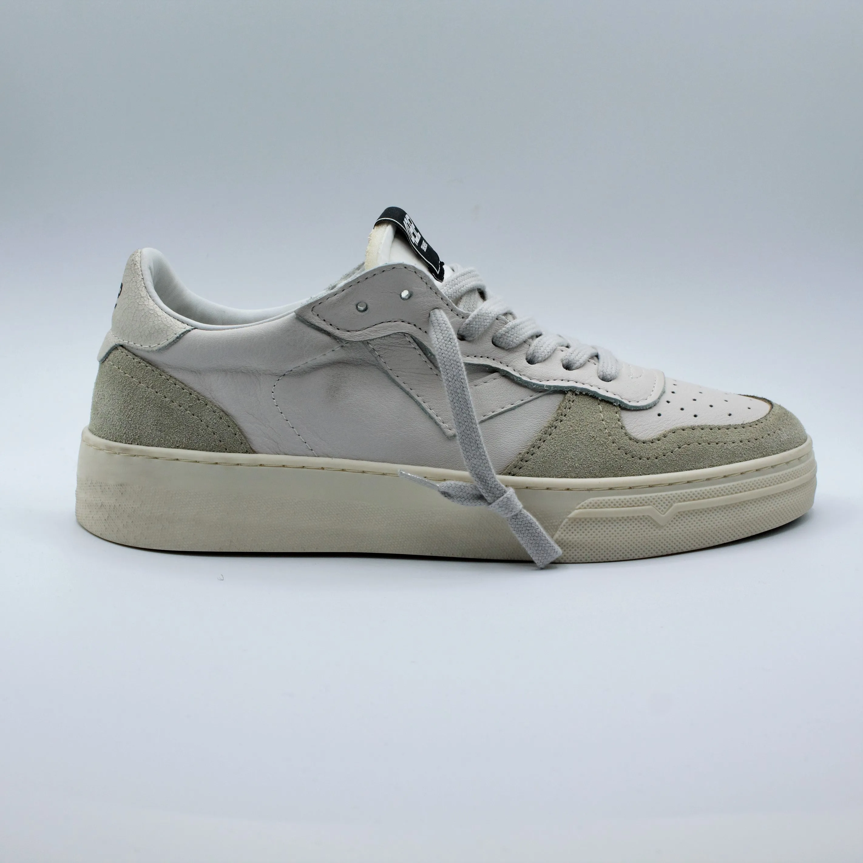 Sneakers 4B12 Hyper Bianco/Bianco Craccato