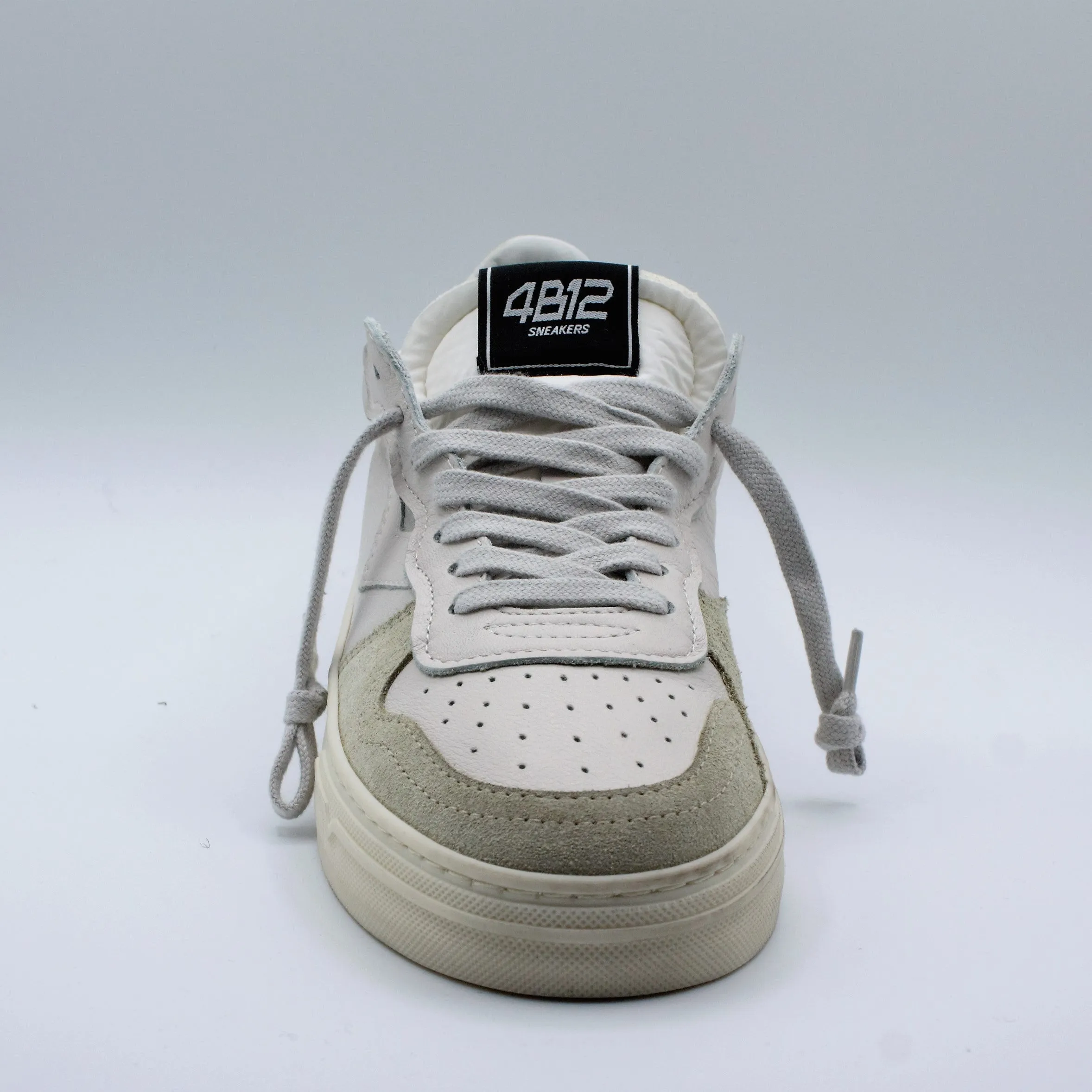 Sneakers 4B12 Hyper Bianco/Bianco Craccato