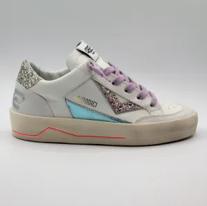 Sneakers 4B12 Kyle Bianco/Smeraldo
