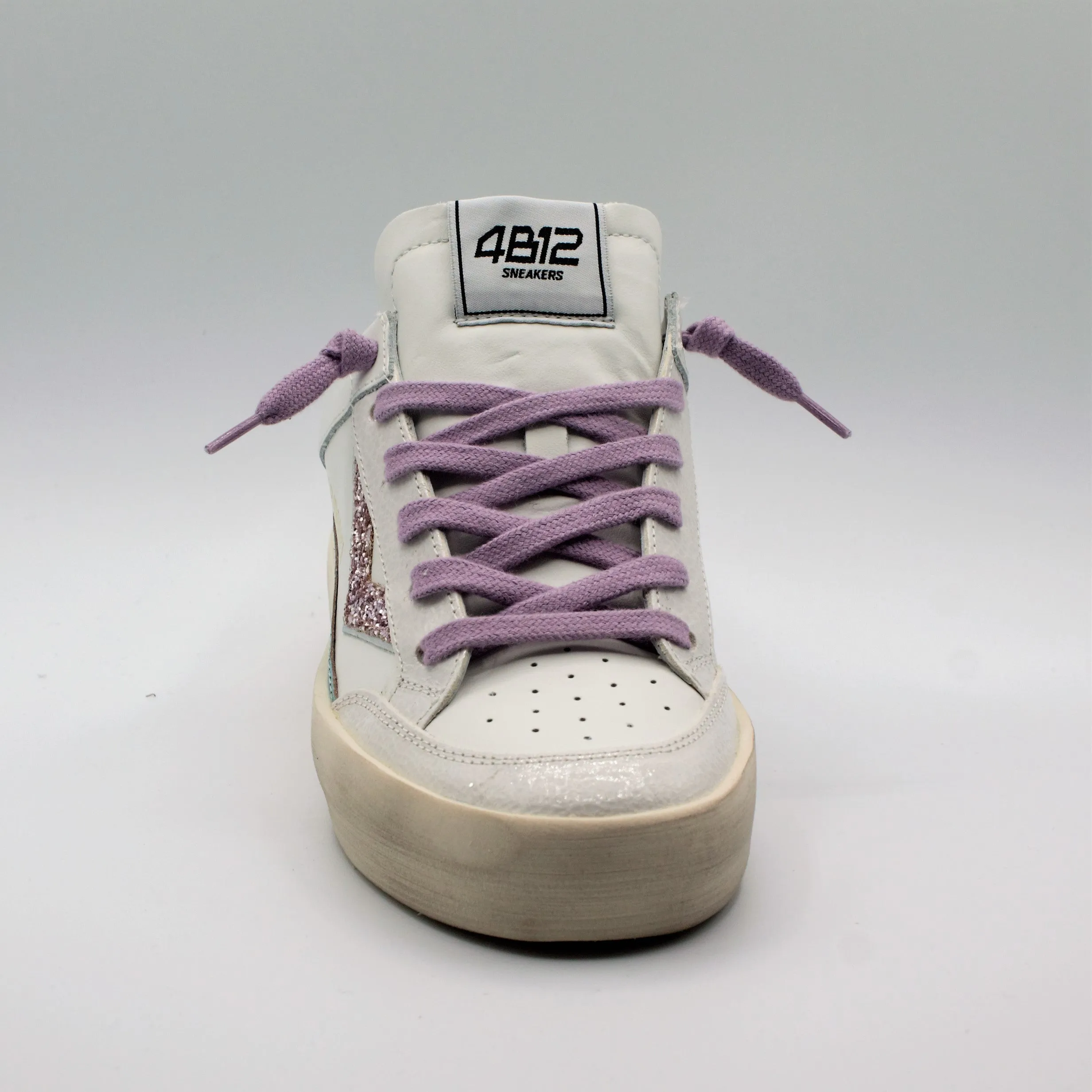 Sneakers 4B12 Kyle Bianco/Smeraldo