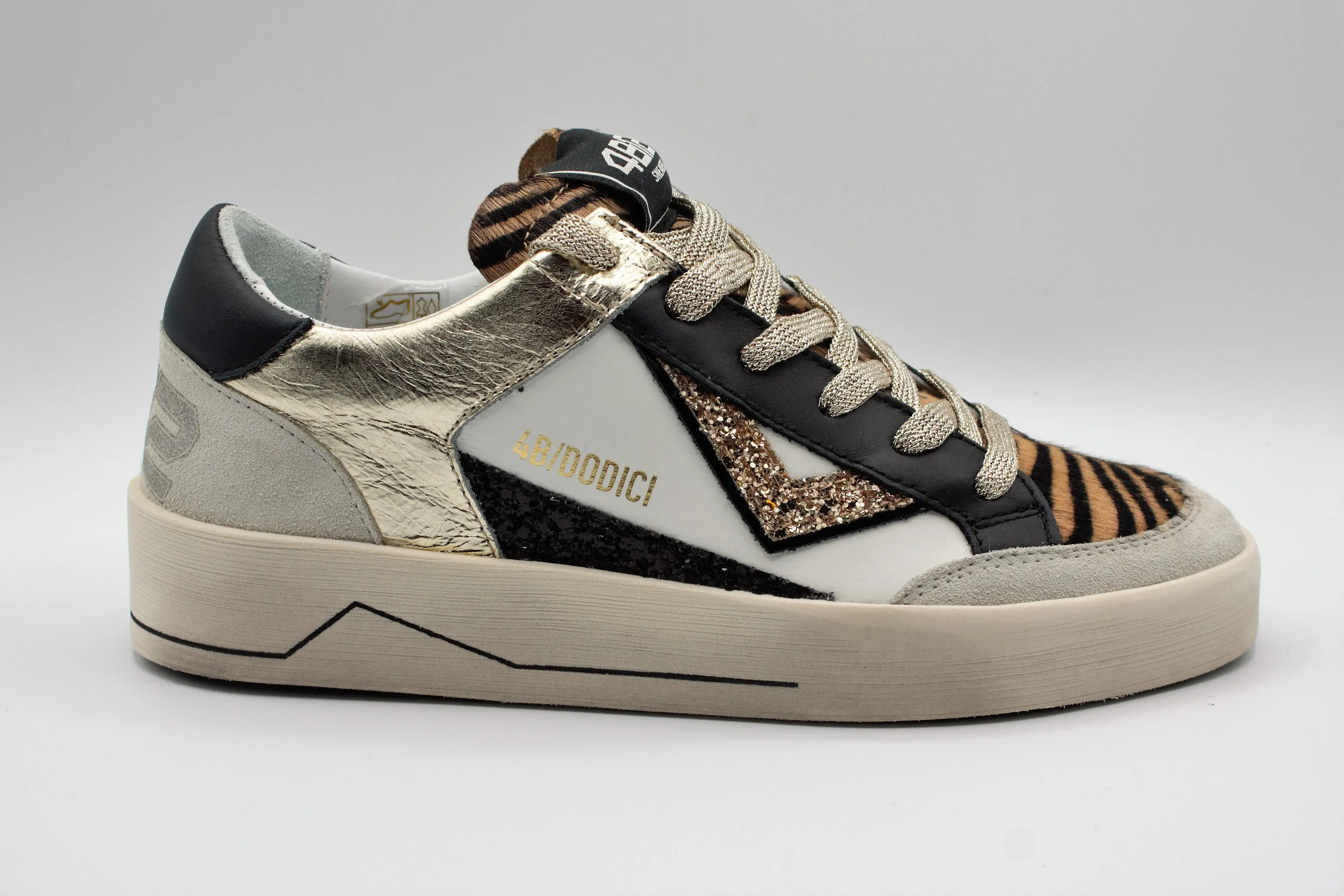 Sneakers 4B12 Kyle Zebrato/Nero