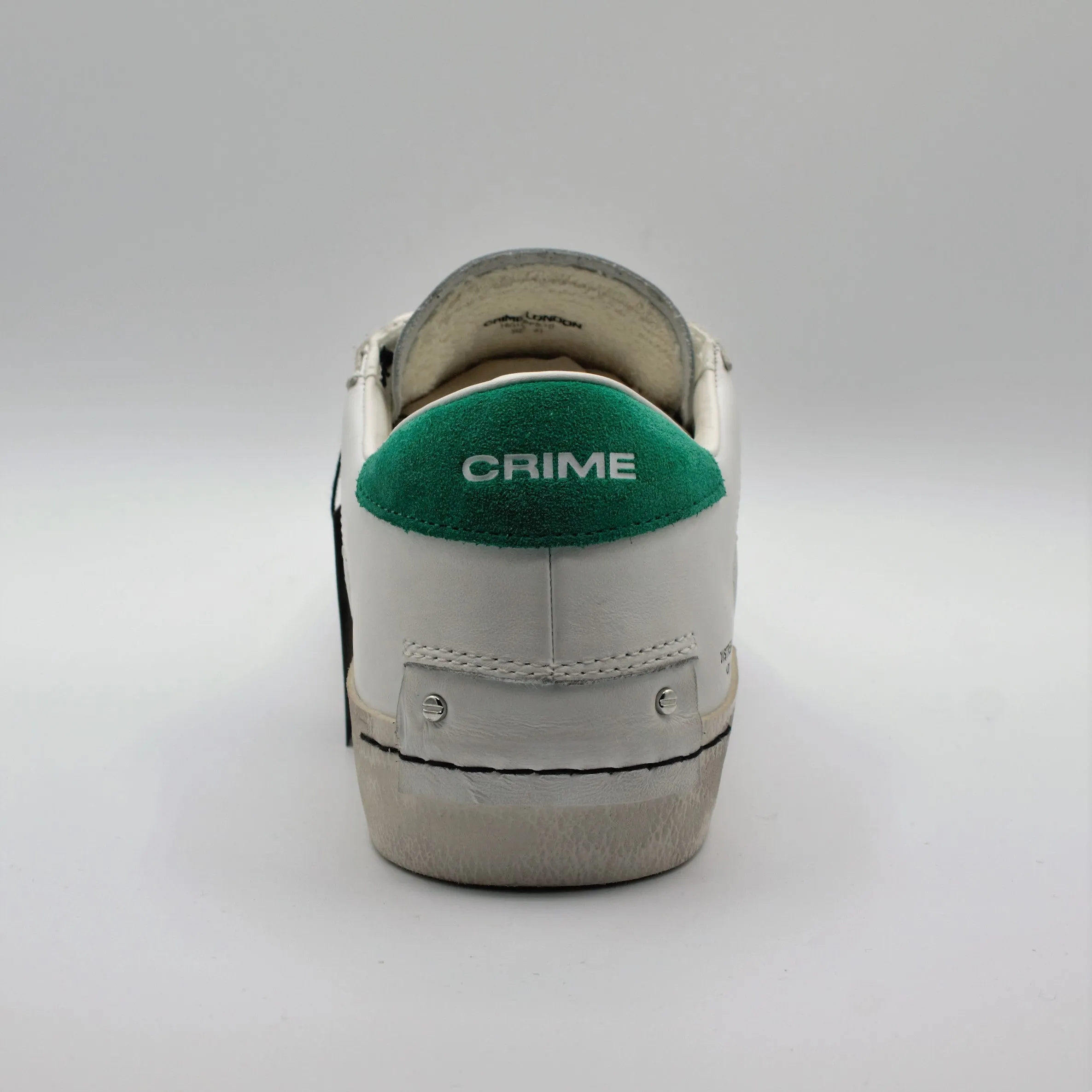 Sneakers Crime London Distressed White