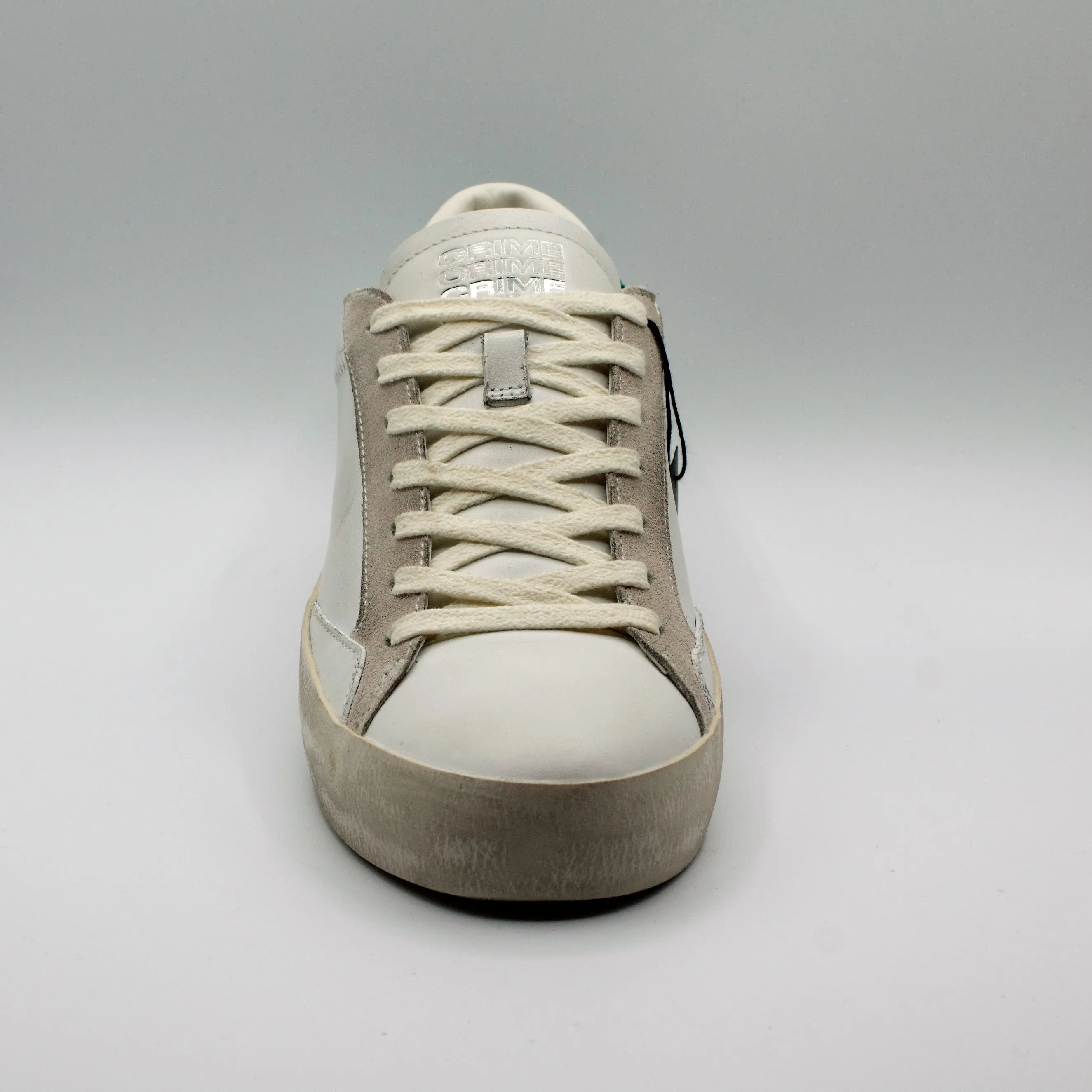 Sneakers Crime London Distressed White