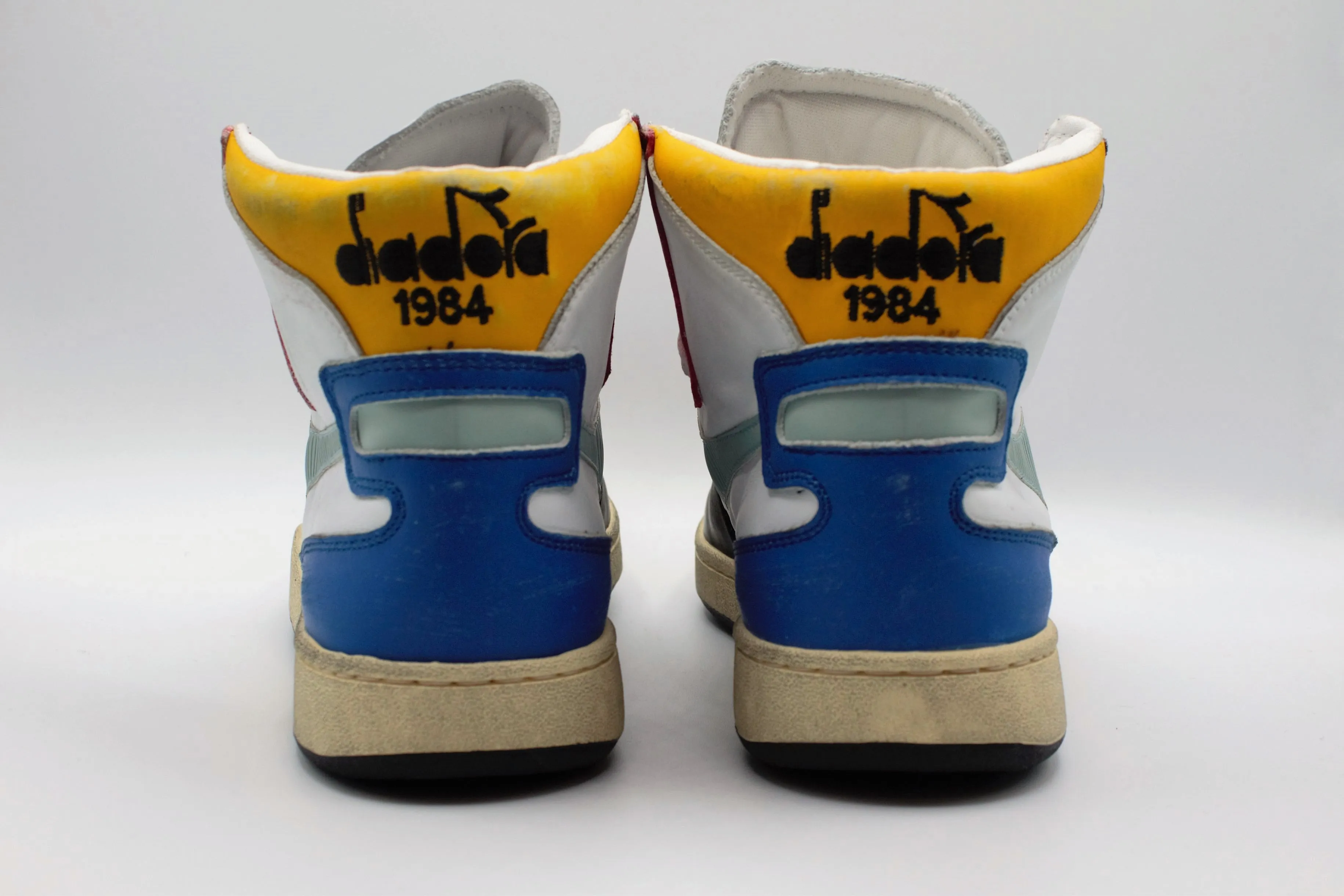 Sneakers Diadora Mi Basket Hi Used Multicolor