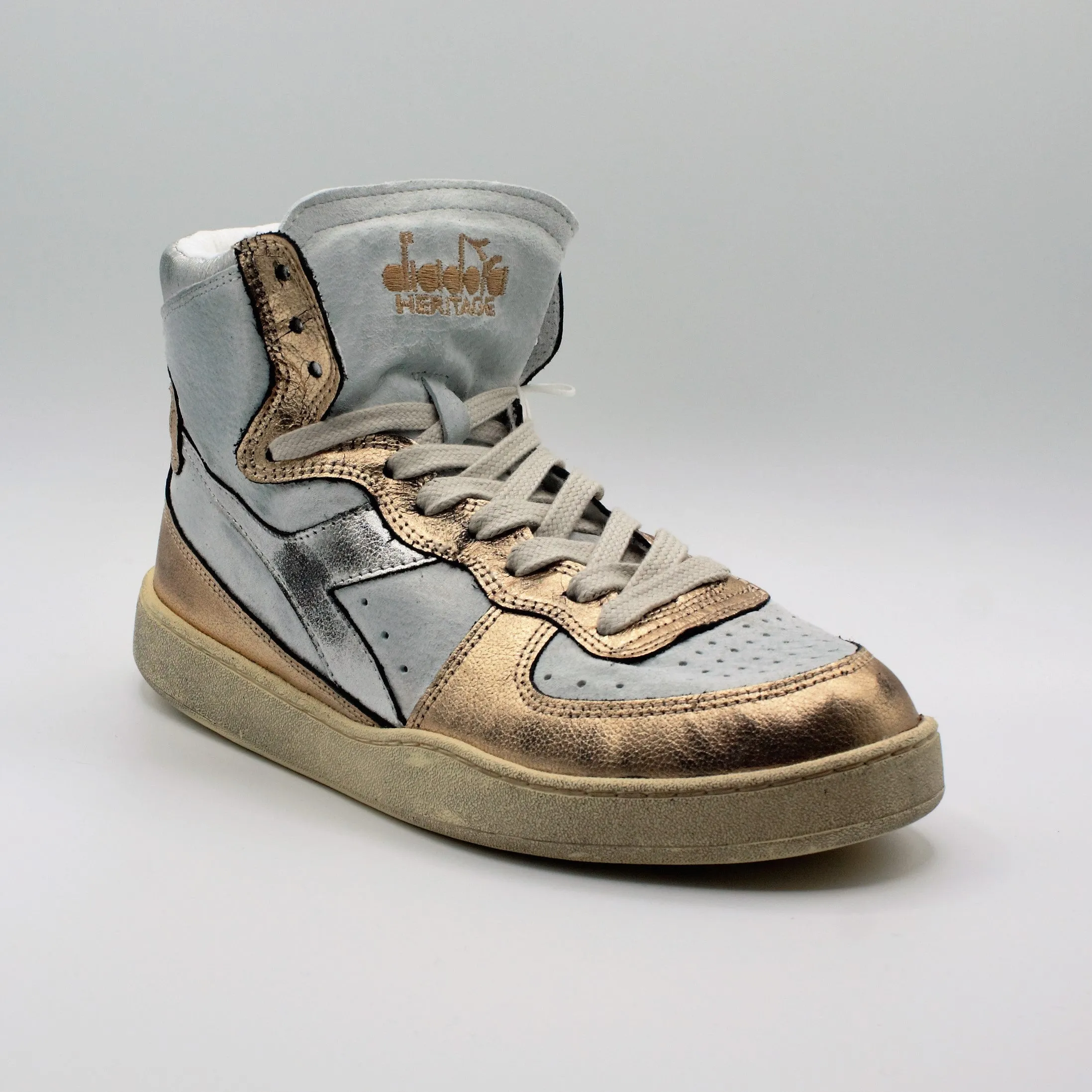 Sneakers Diadora Mi Basket Metallic Pigskin Used
