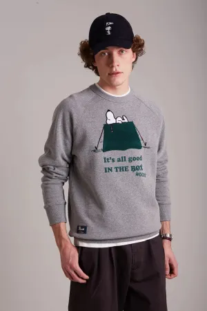 Snoopy Tent Crewneck In The Box Sweatshirt