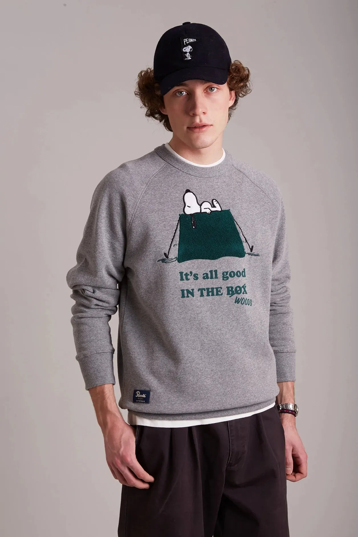 Snoopy Tent Crewneck In The Box Sweatshirt